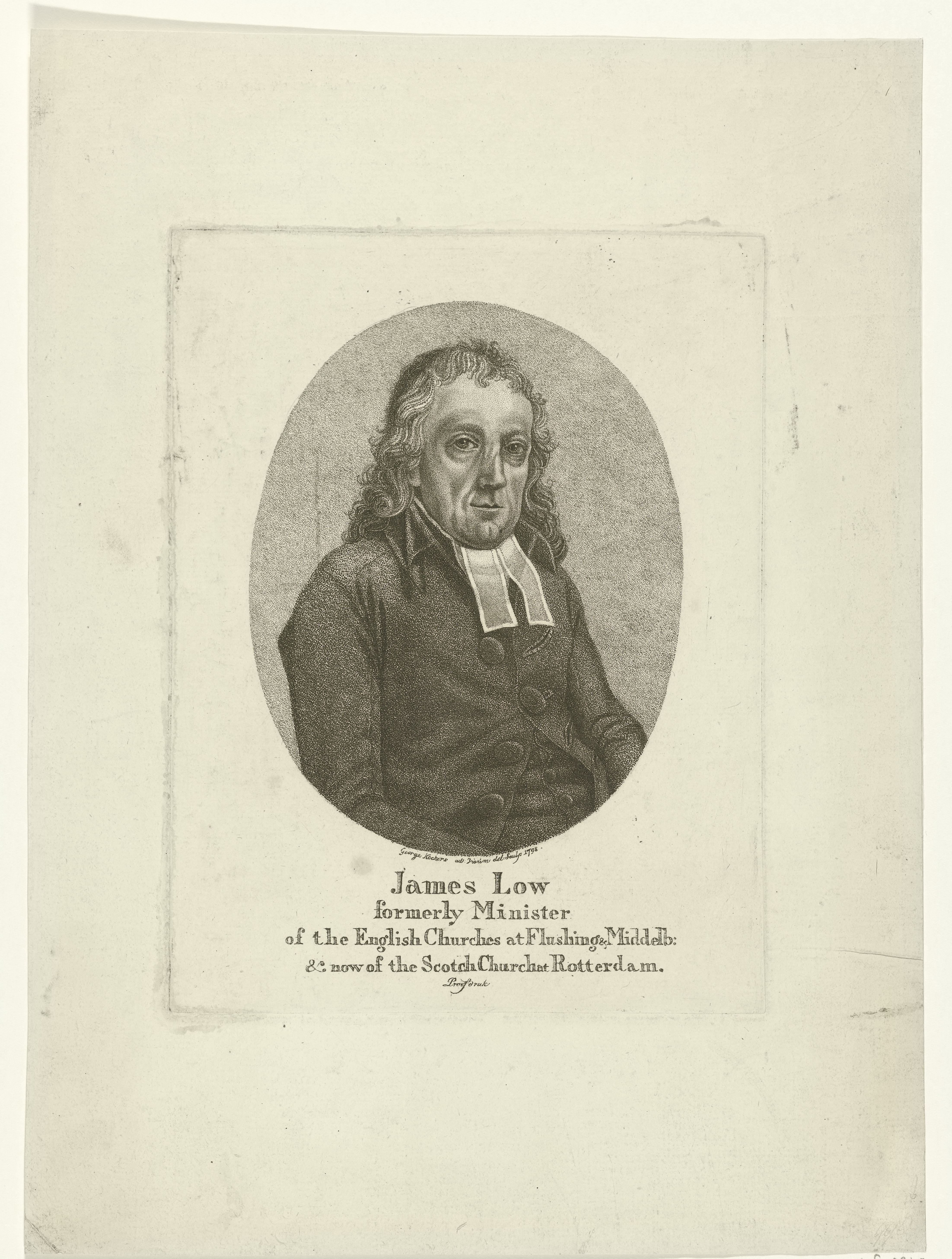 Portret van James Low