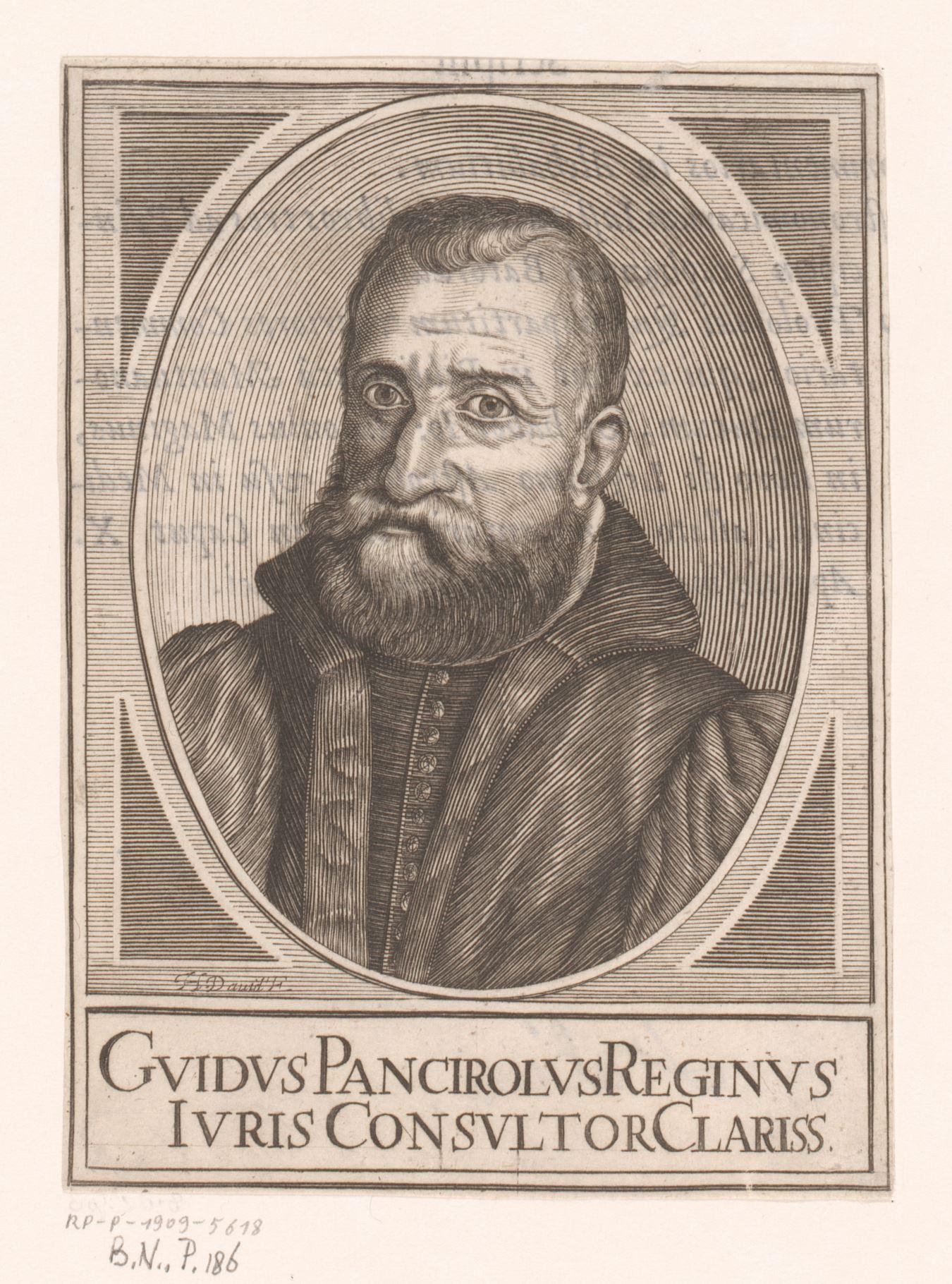 Portret van Guido Panciroli
