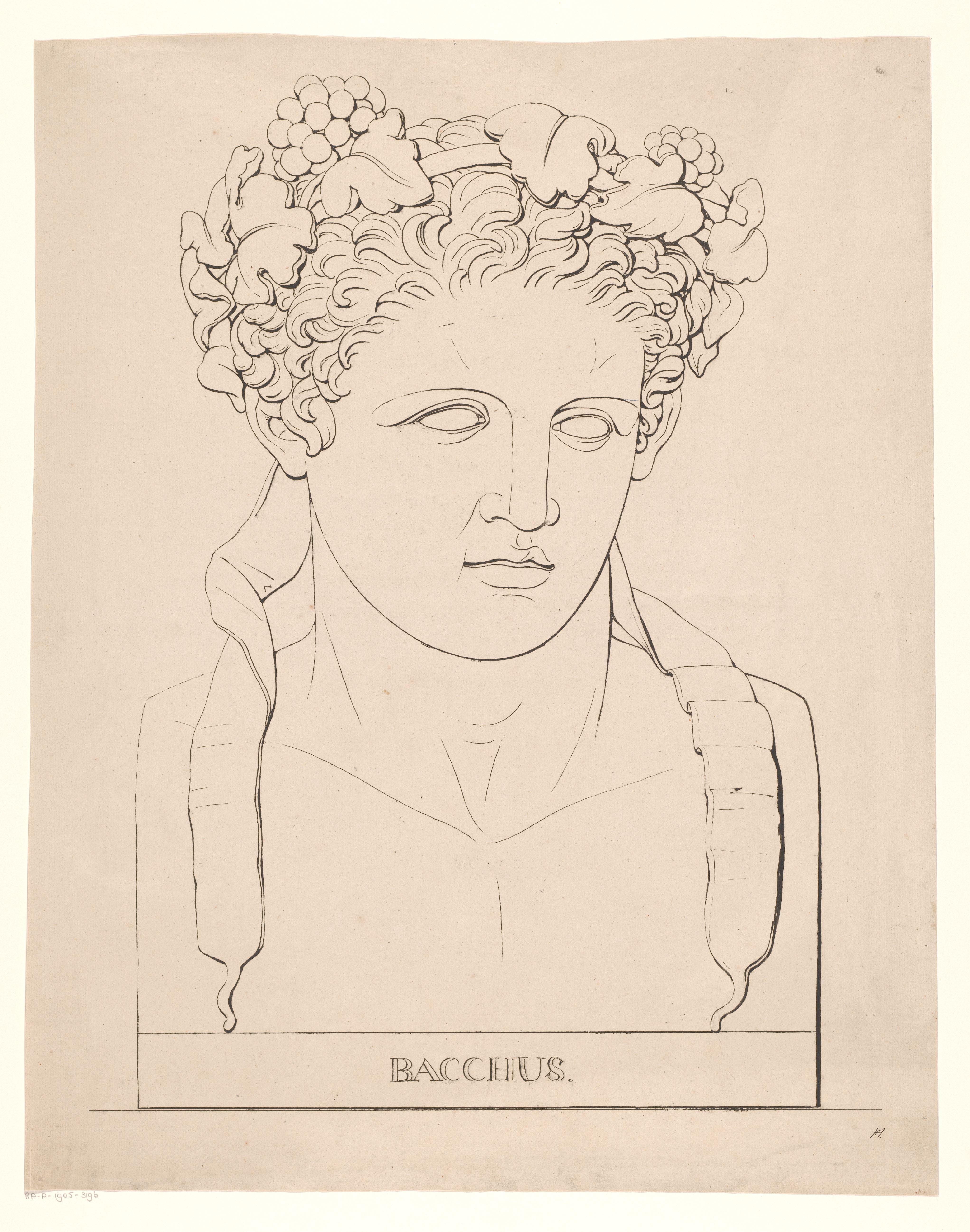 Buste van Bacchus