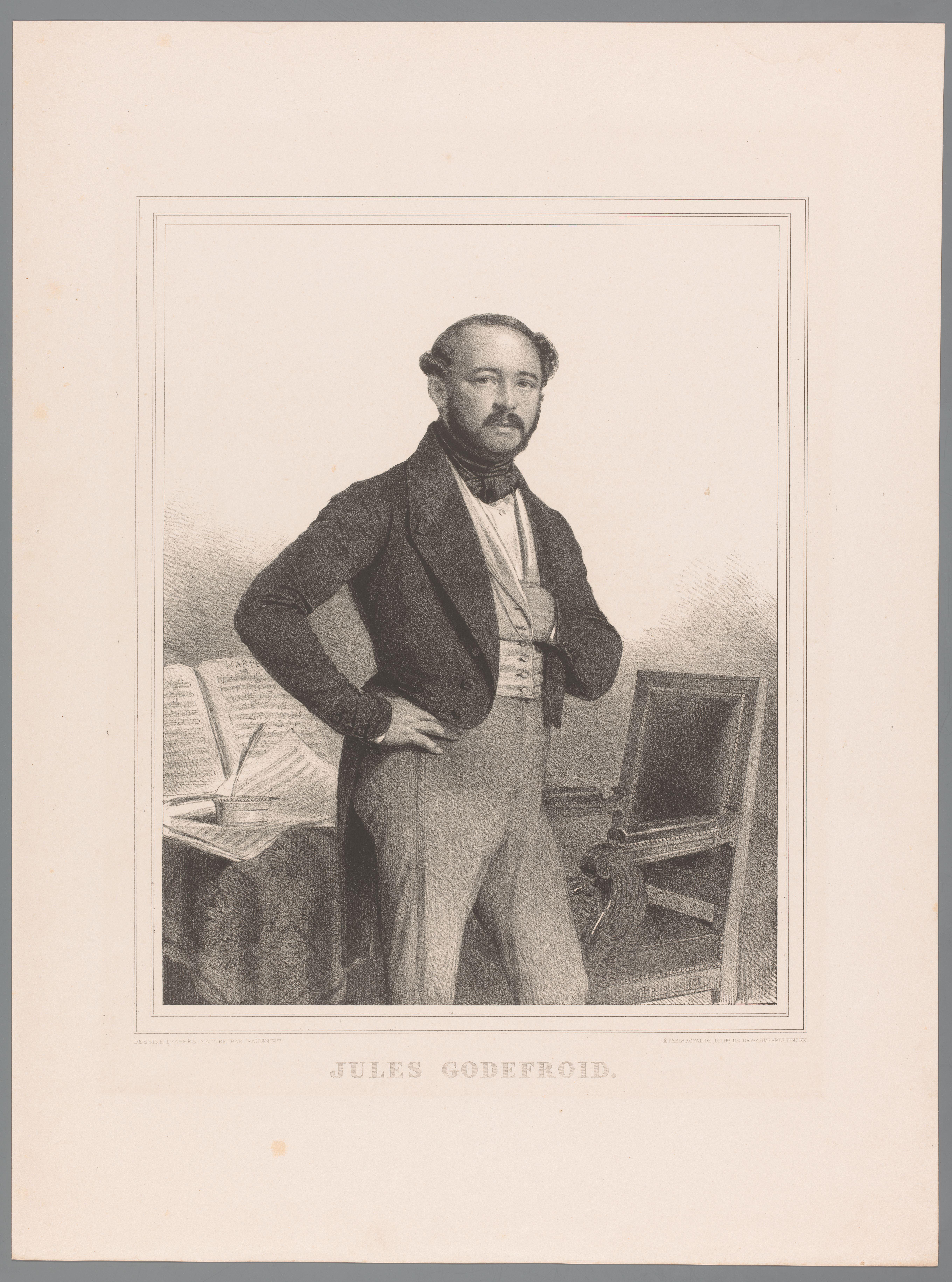 Portret van Jules-Joseph Godefroid