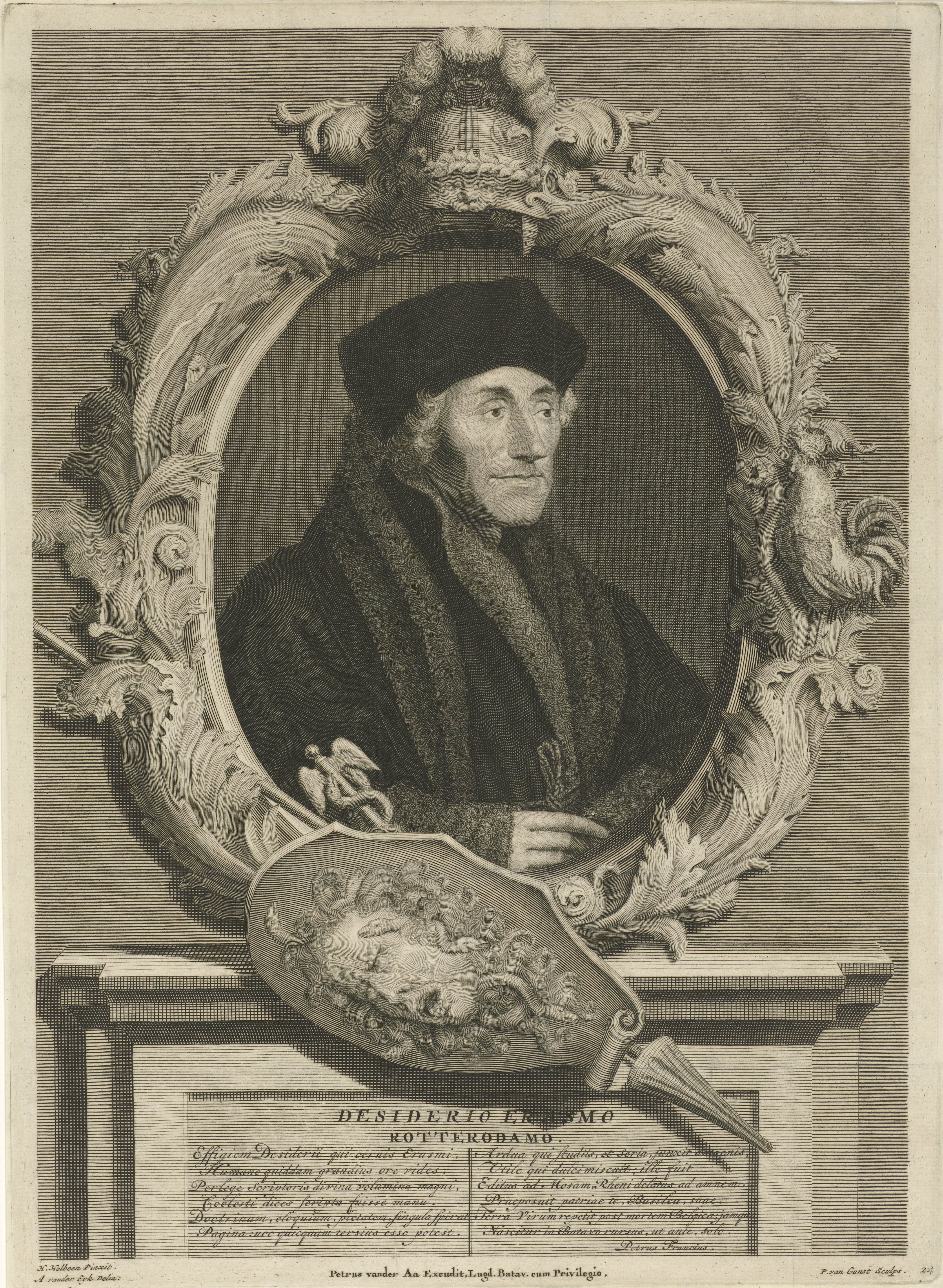 Portret van Desiderius Erasmus