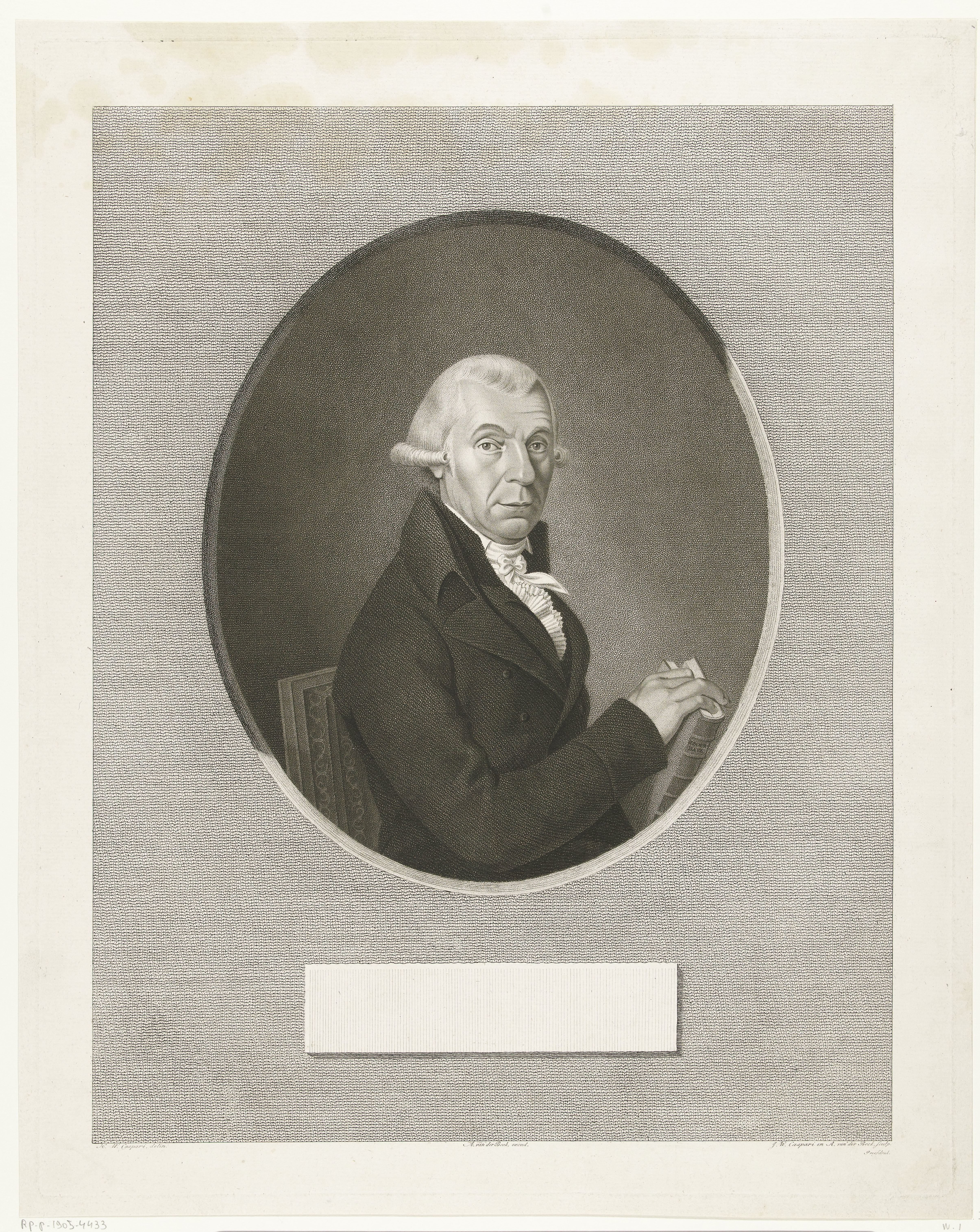 Portret van Simon Gerlof Broekman