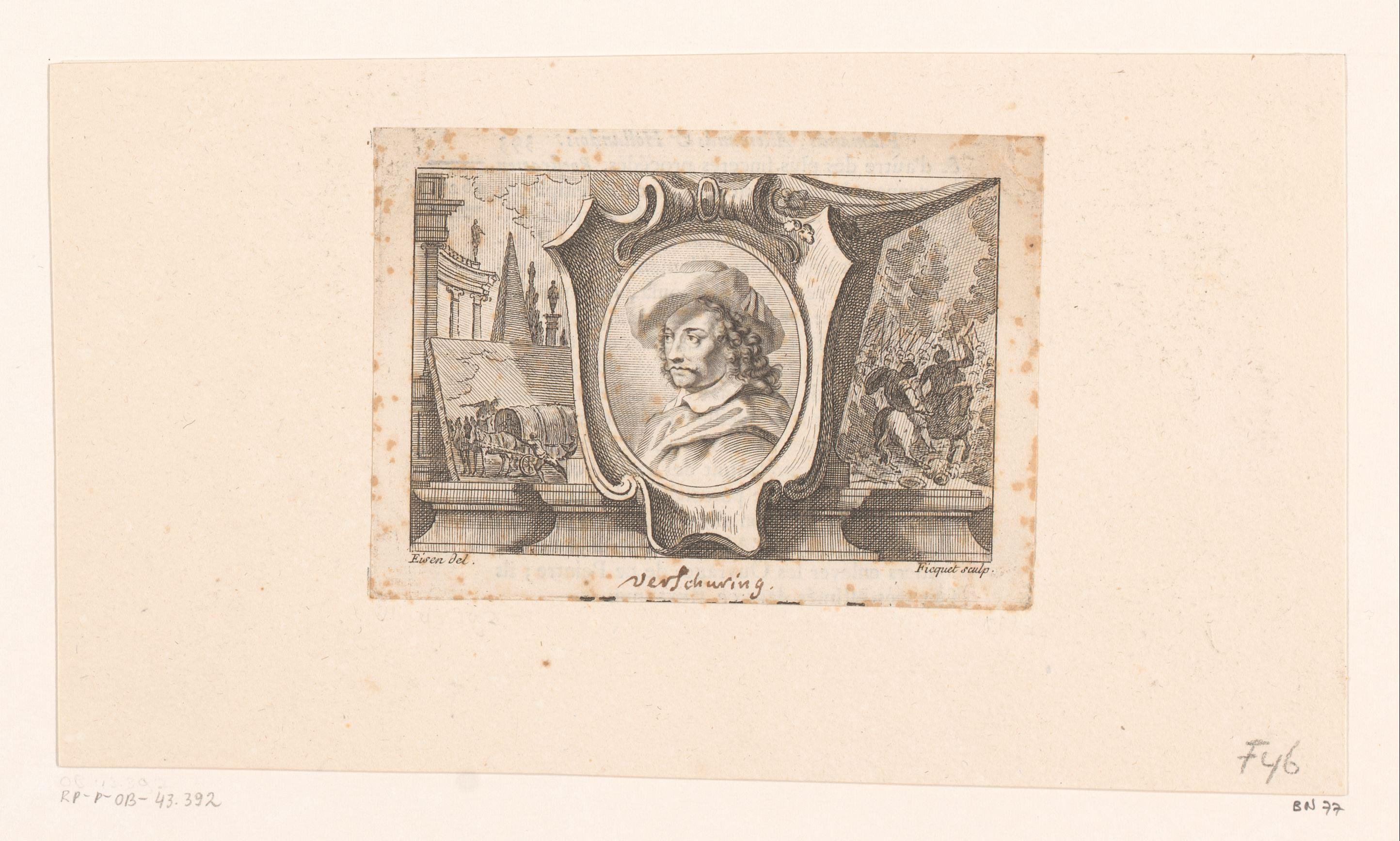 Portret van Henrdrik Verschuring