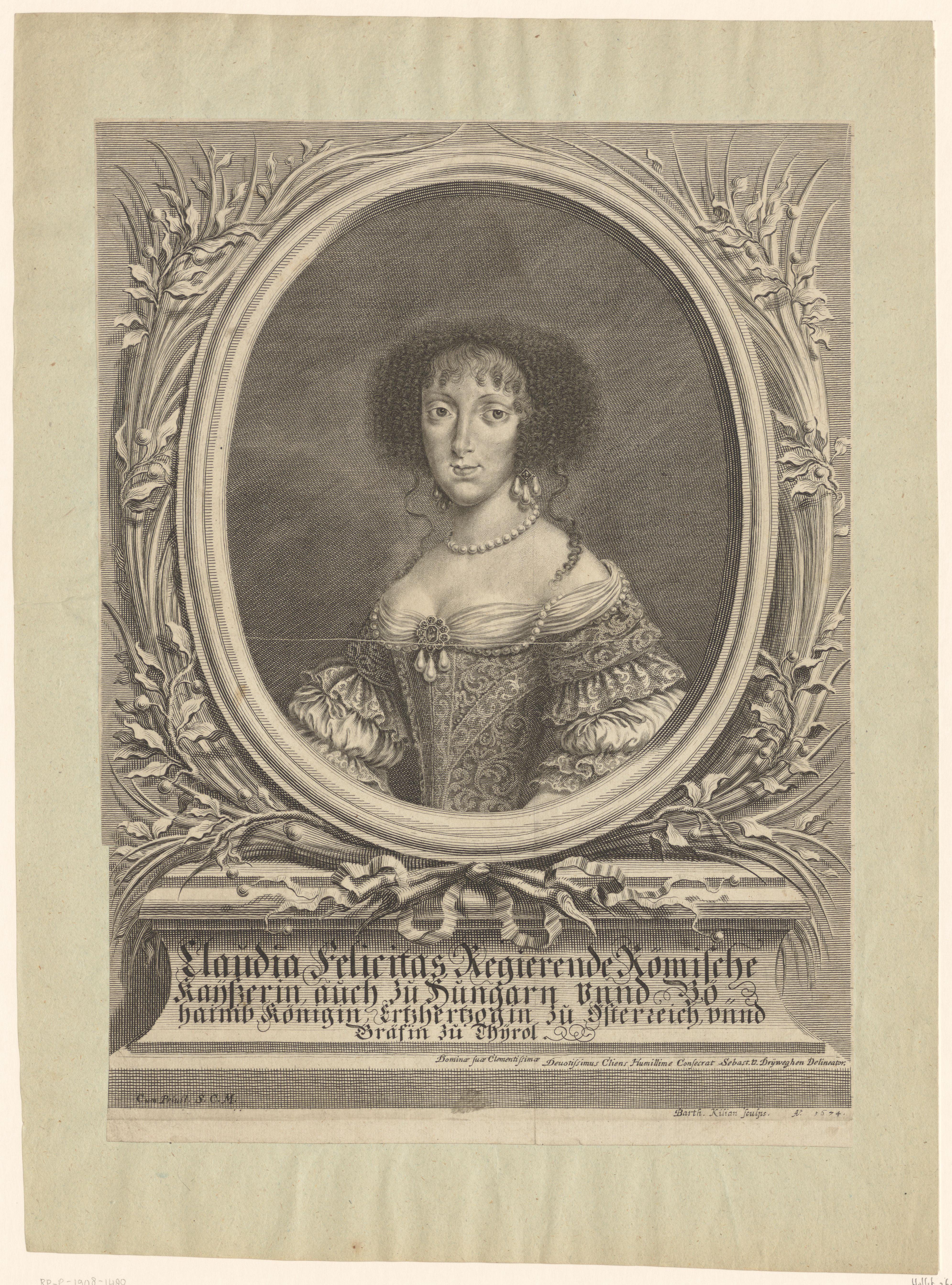 Portret van Claudia Felicitas