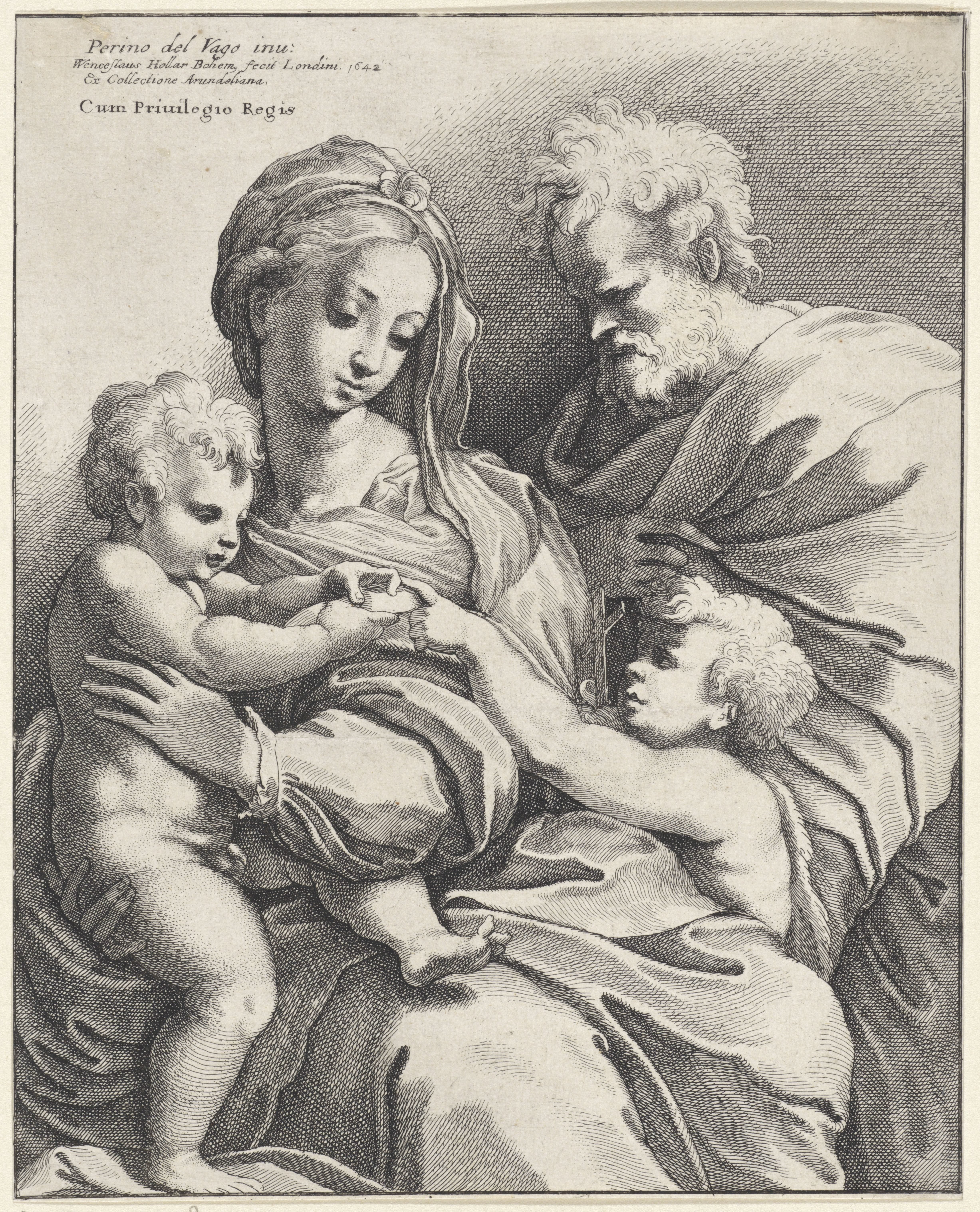 Heilige Familie met Johannes de Doper