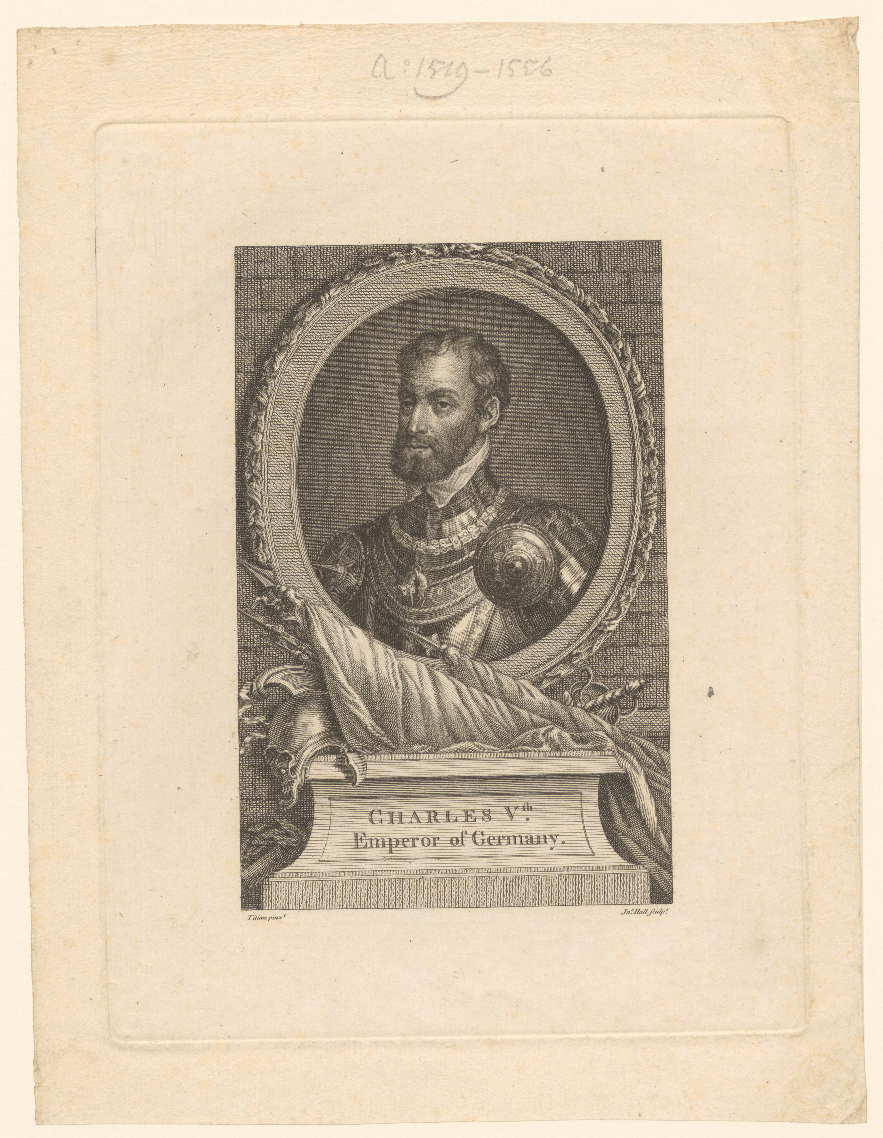 Portret van keizer Karel V