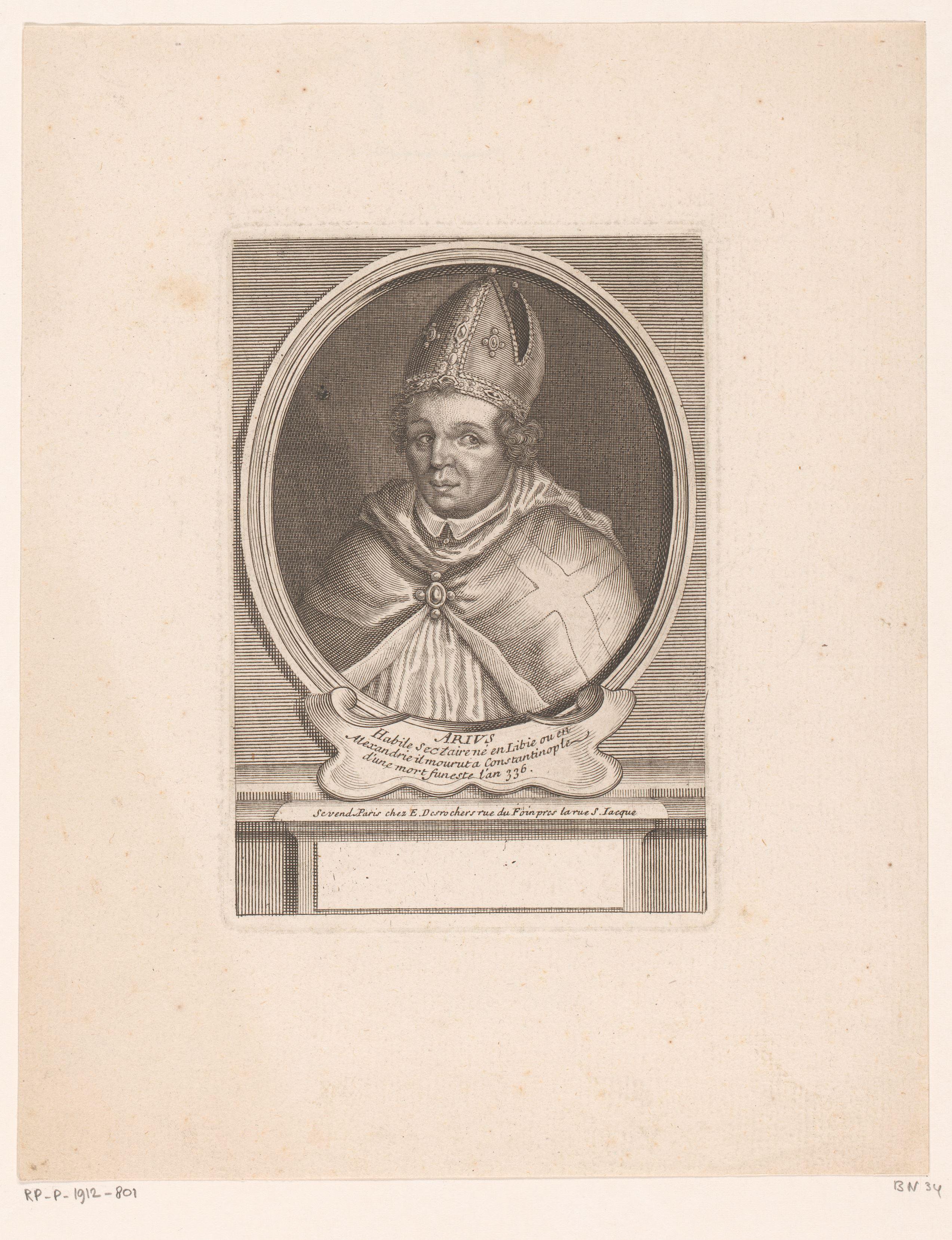 Portret van Arius