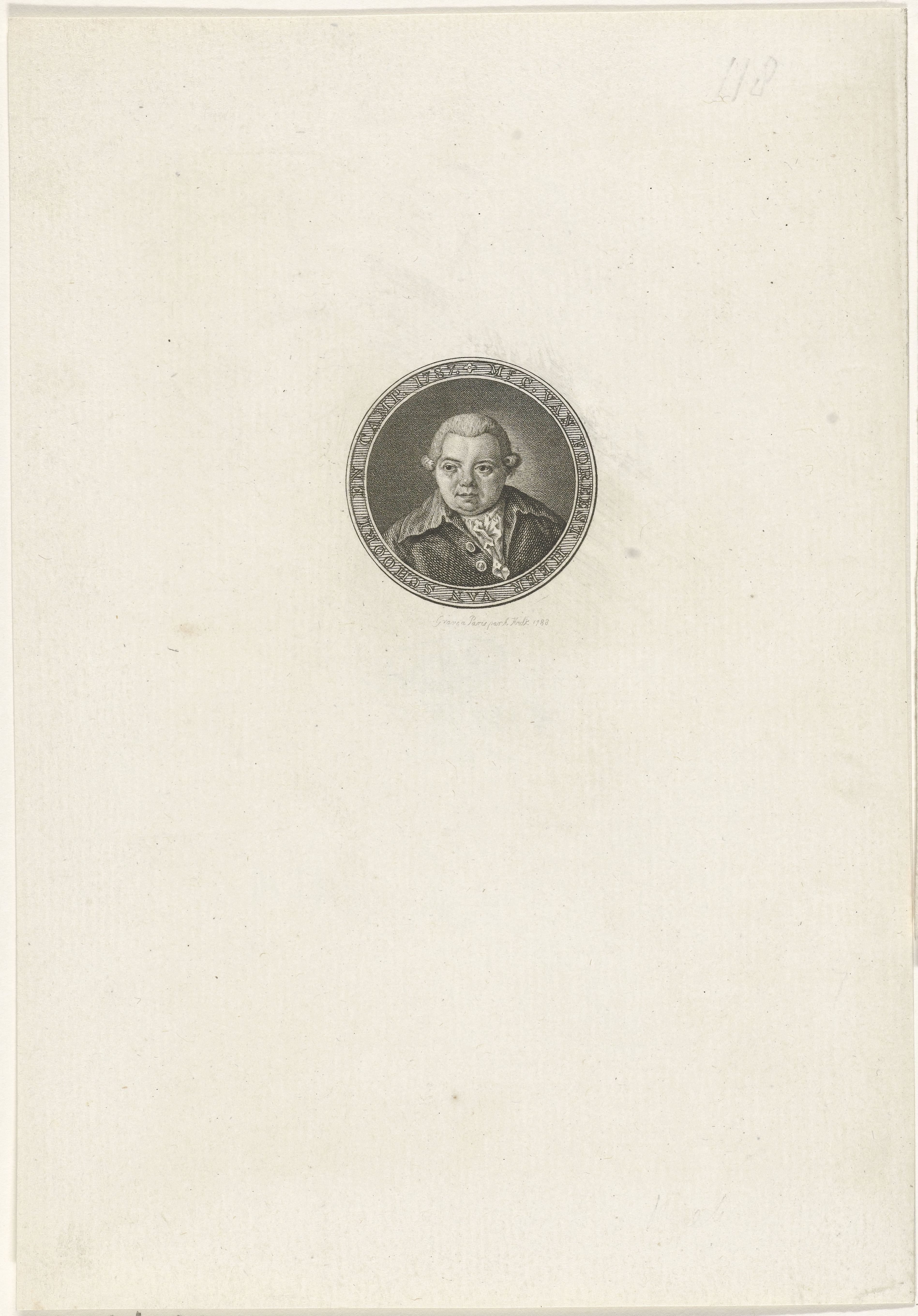 Portret van Cornelis van Foreest