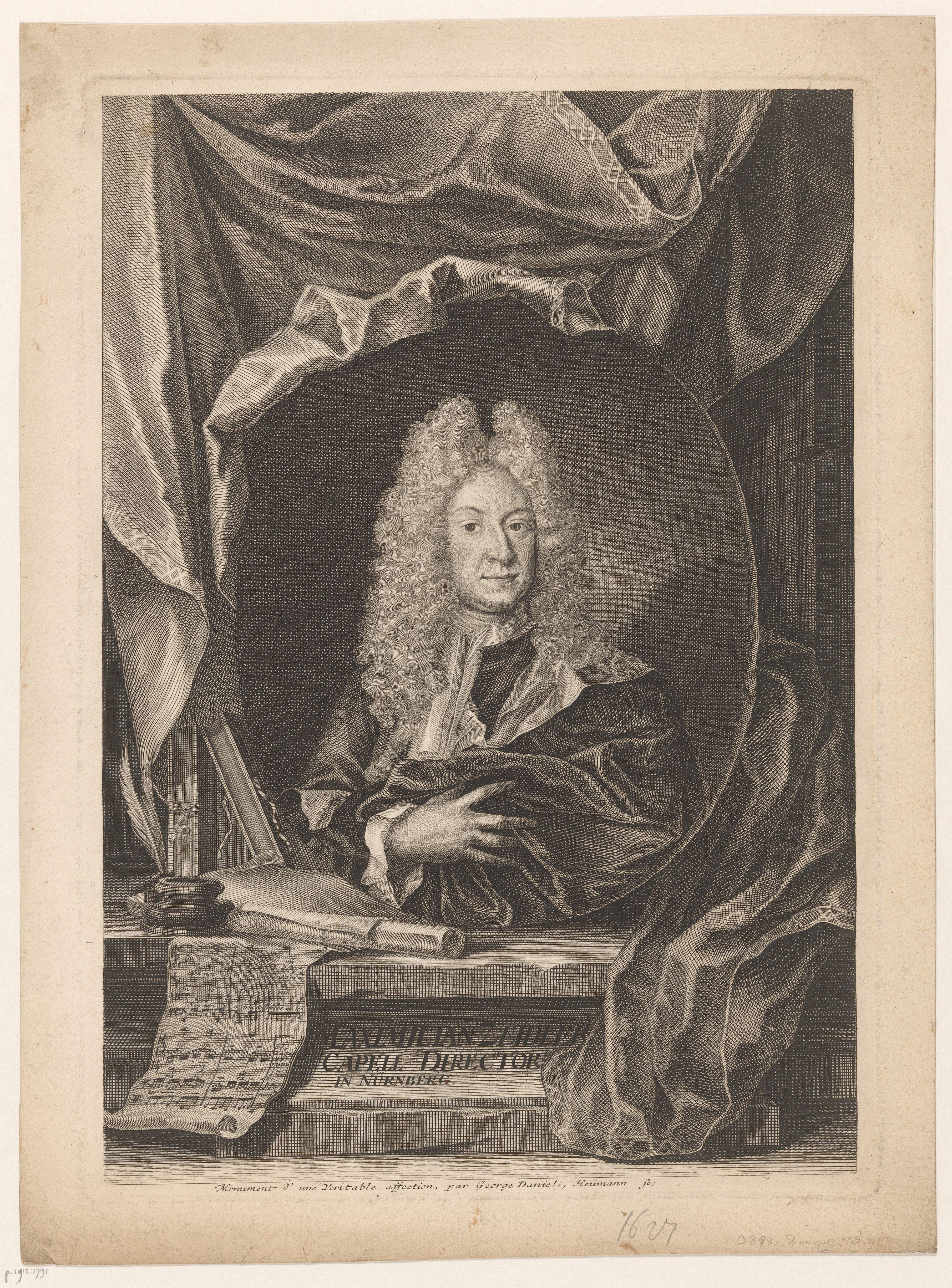 Portret van Maximilian Zeidler