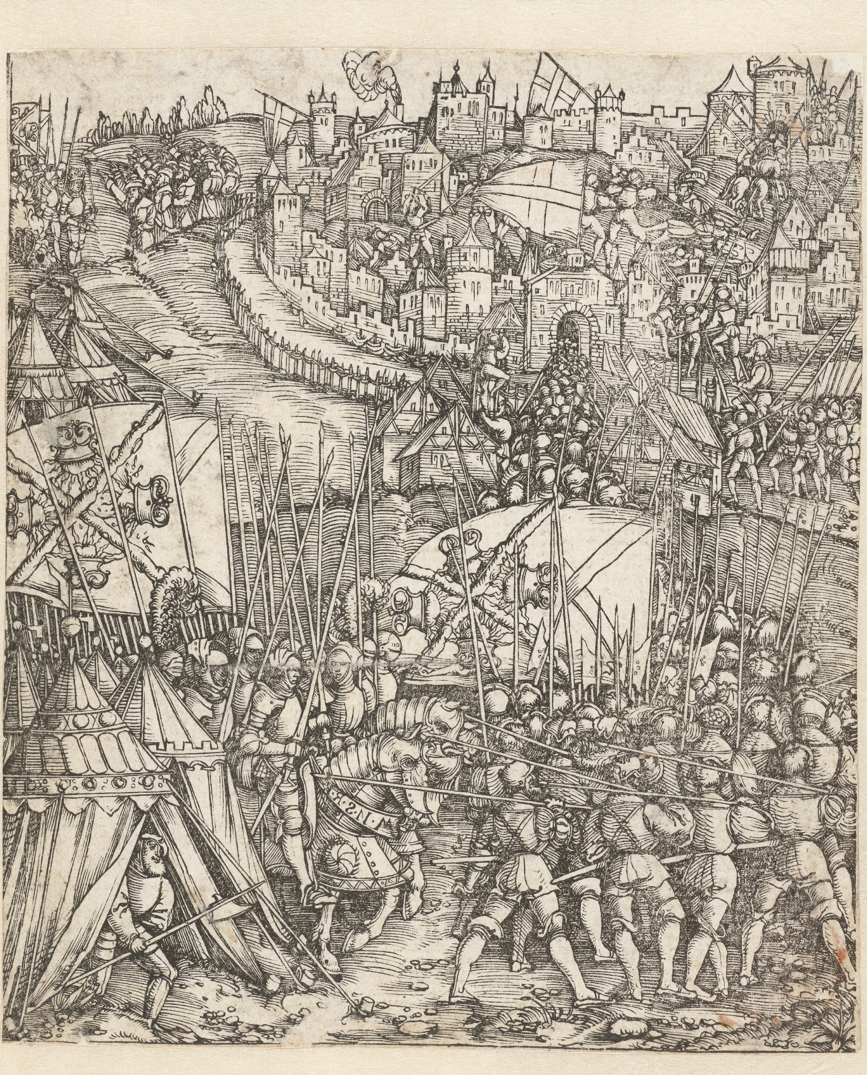 Verovering van Stuhlweissenburg in Hongarije