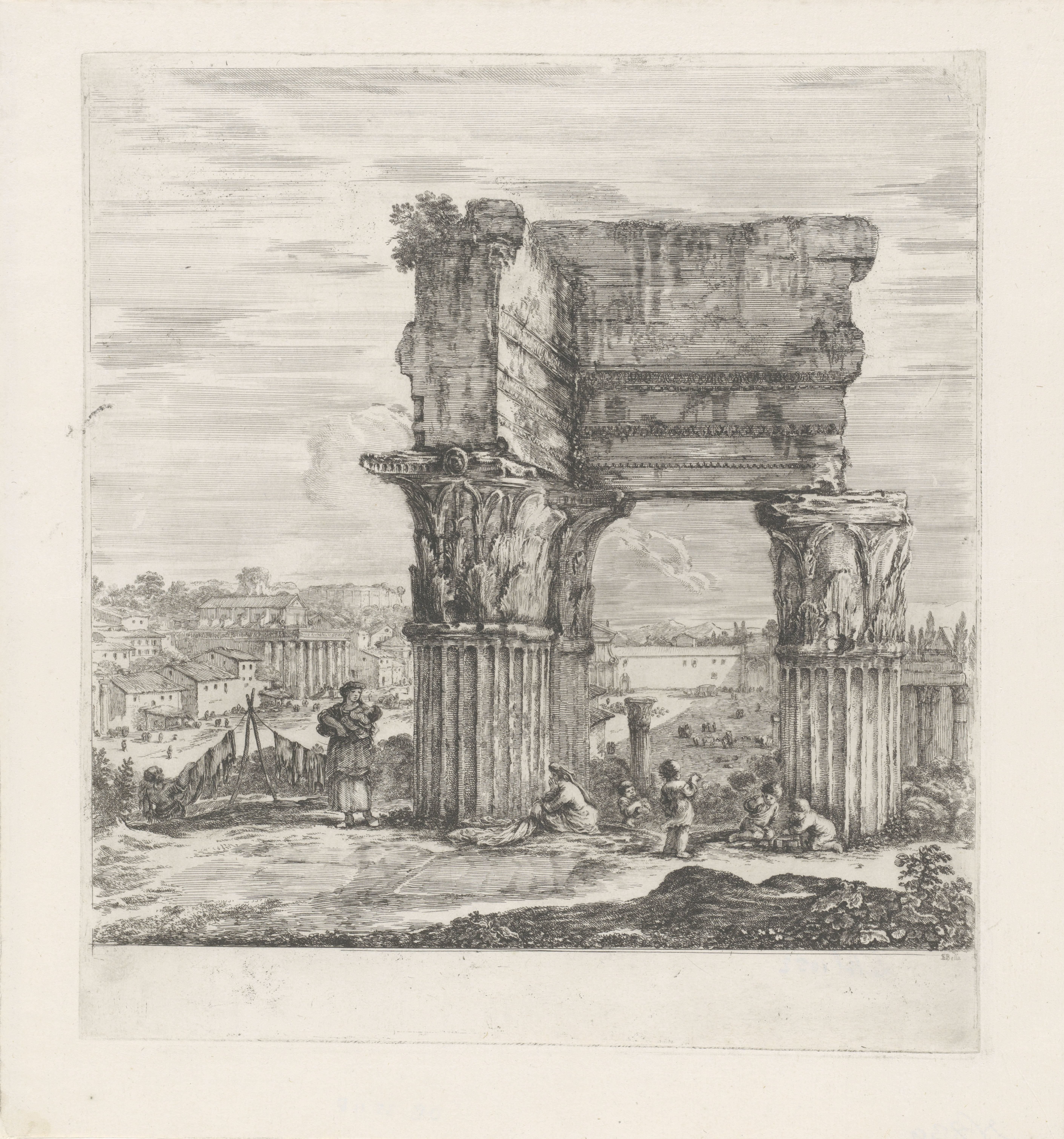 Tempel van Vespasianus en Titus op het Forum Romanum
