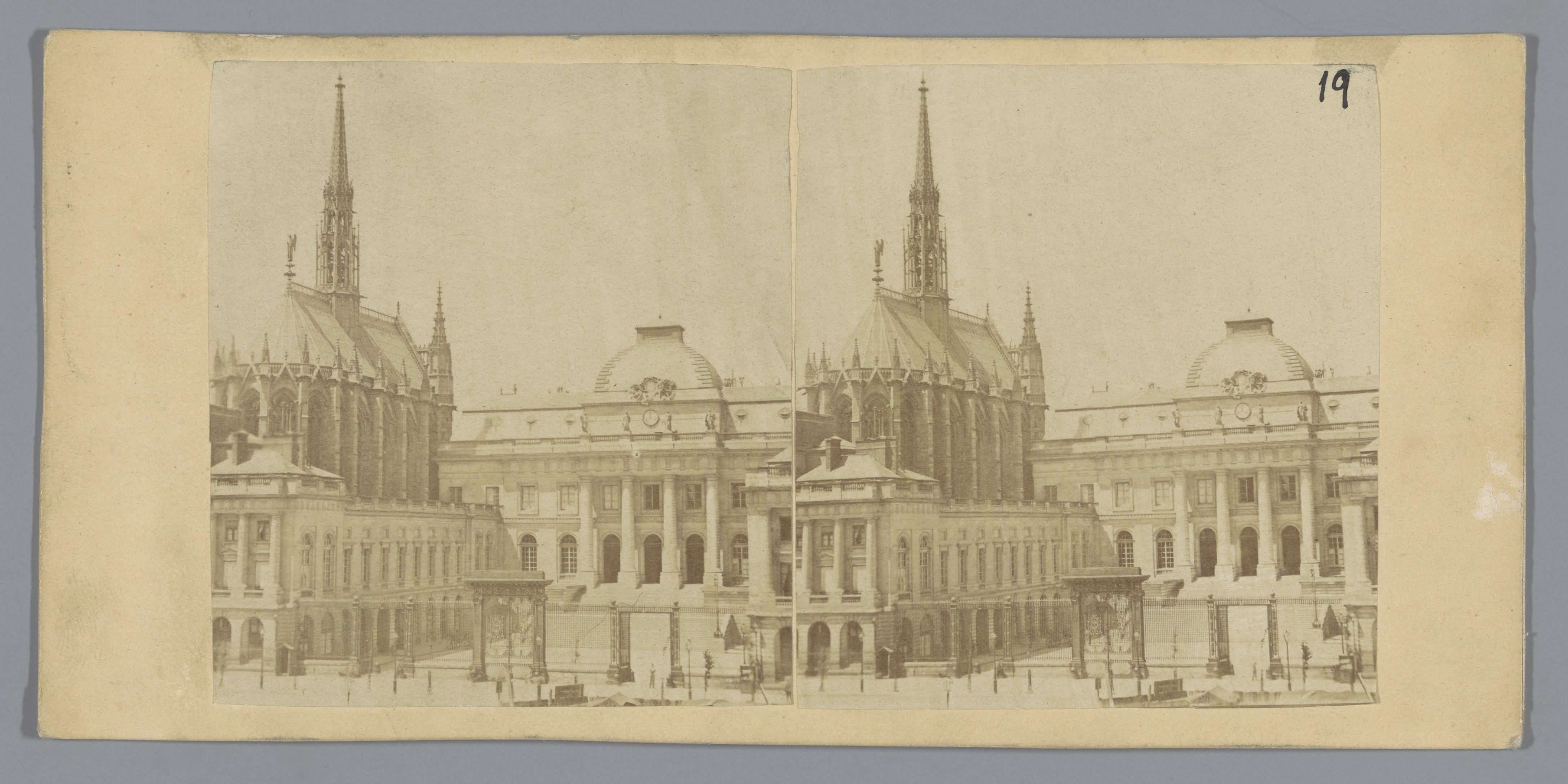 Sainte-Chapelle en het Paleis van Justitie, Parijs
