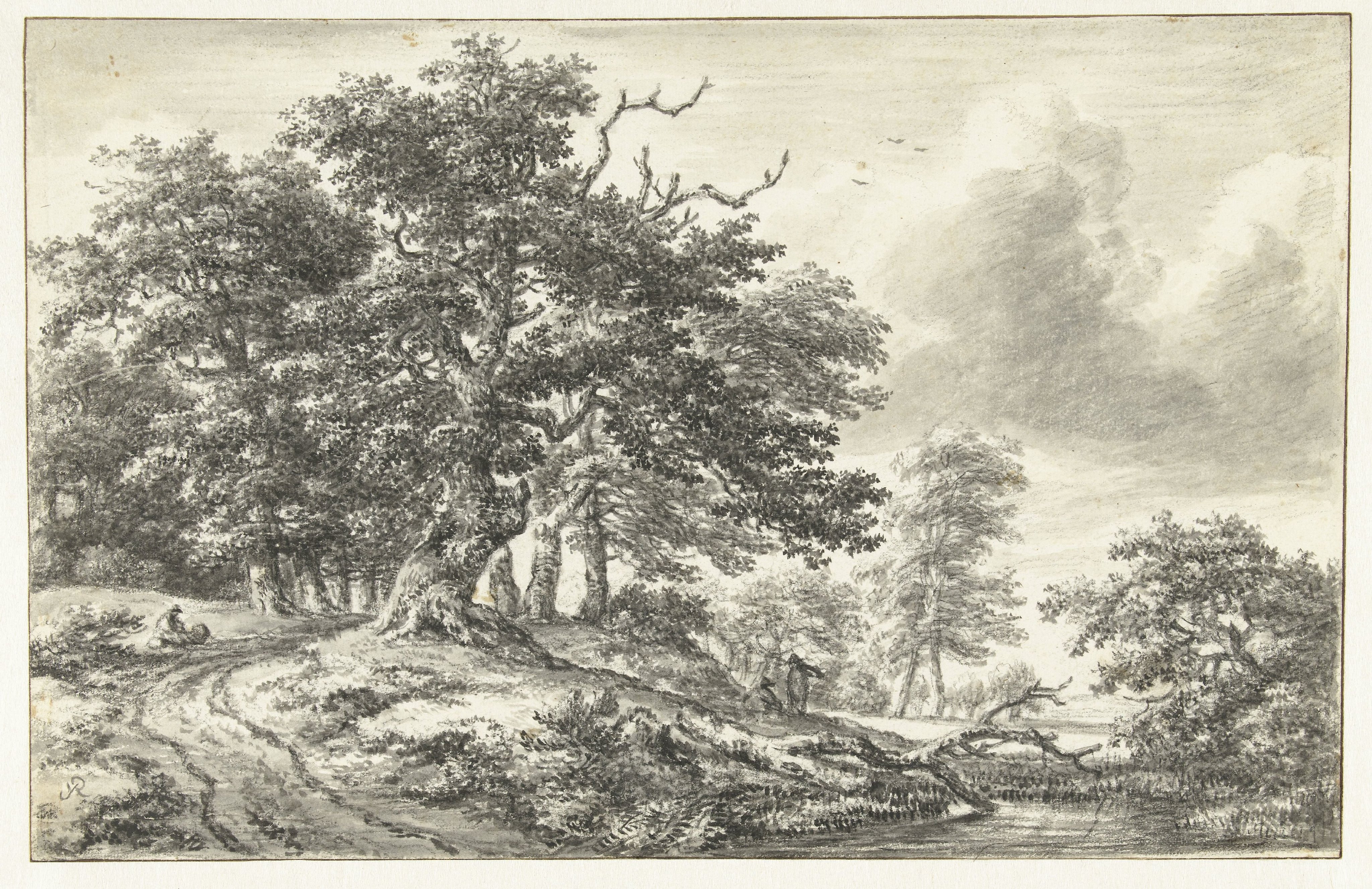 Wooded Landscape with a Pond