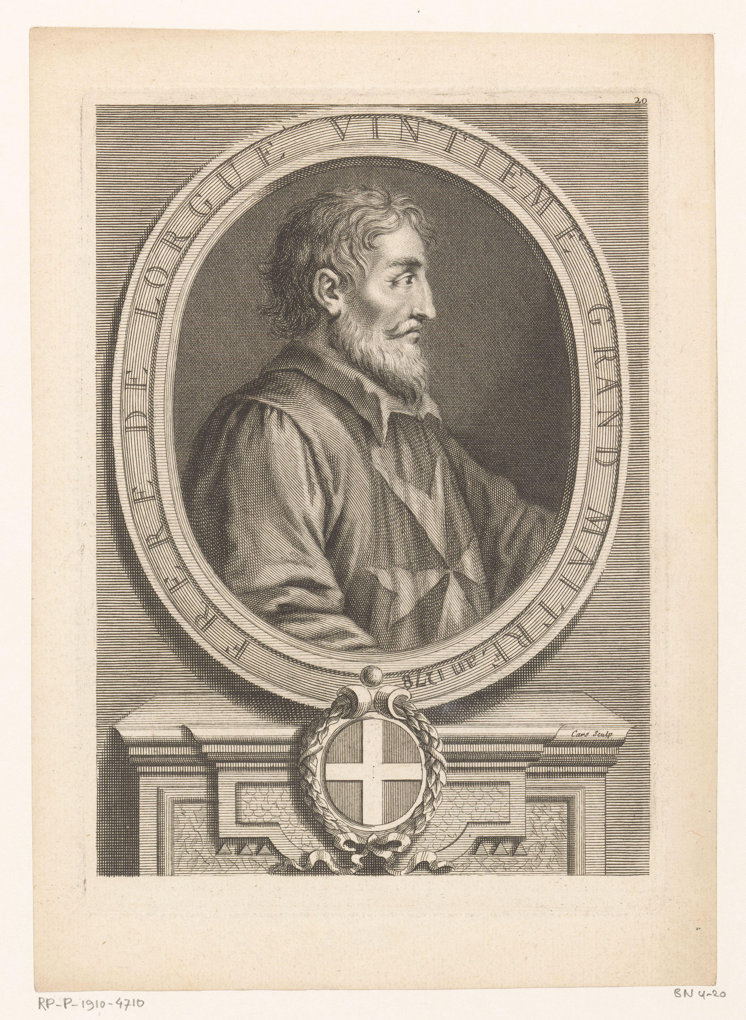 Portret van Nicolas De Lorgue