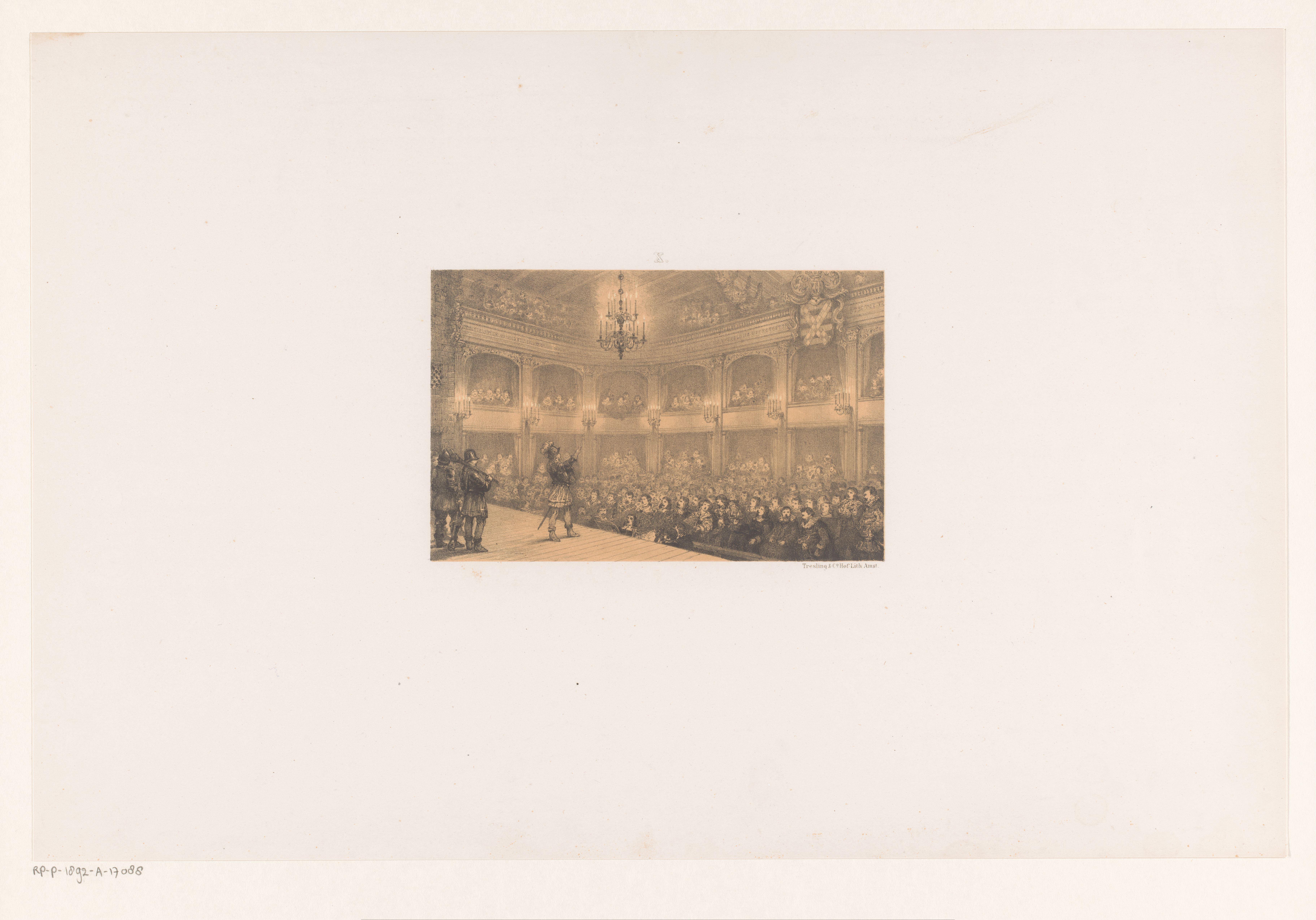 Eerste vertoning van Gijsbrecht van Amstel