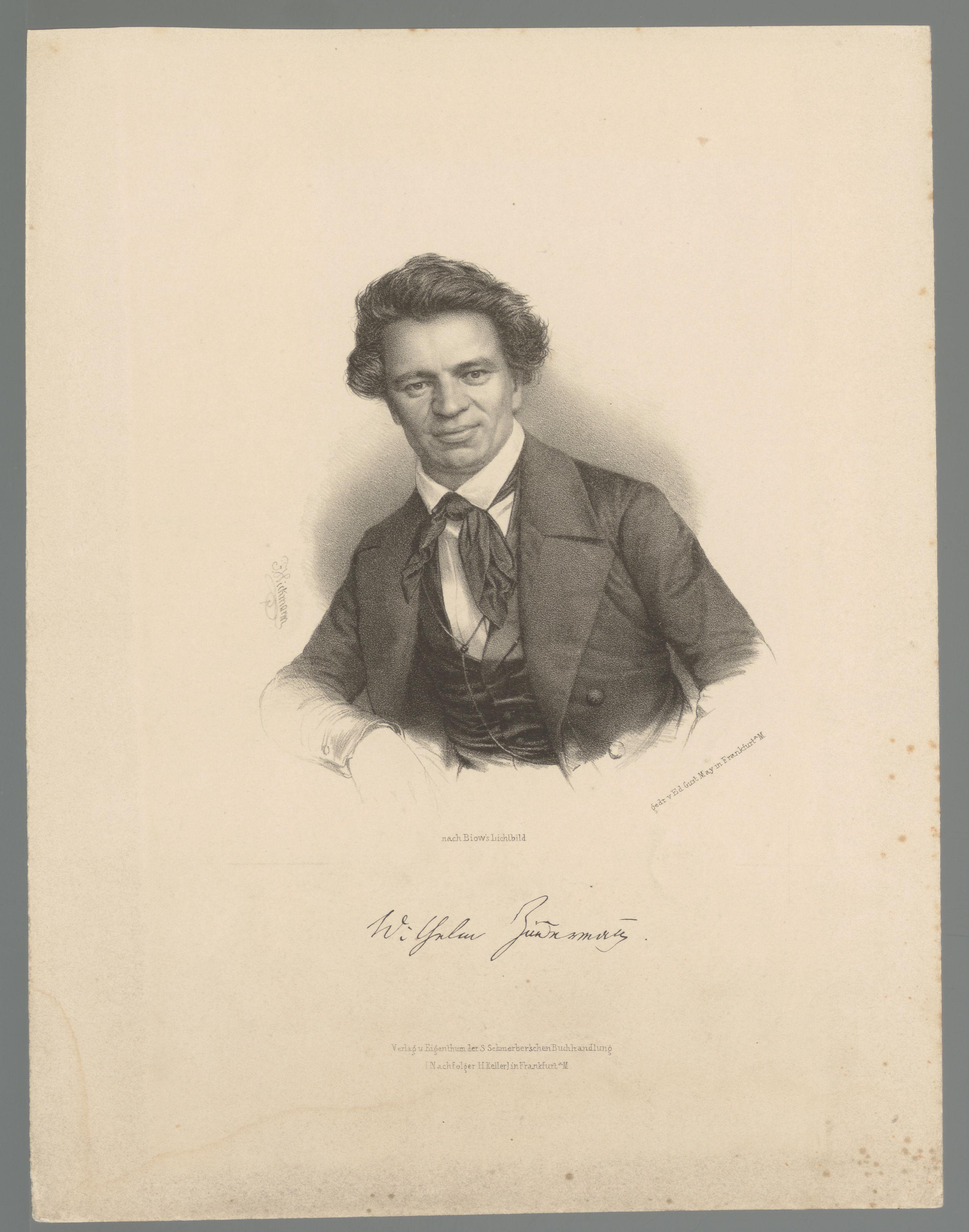 Portret van Wilhelm Zimmermann