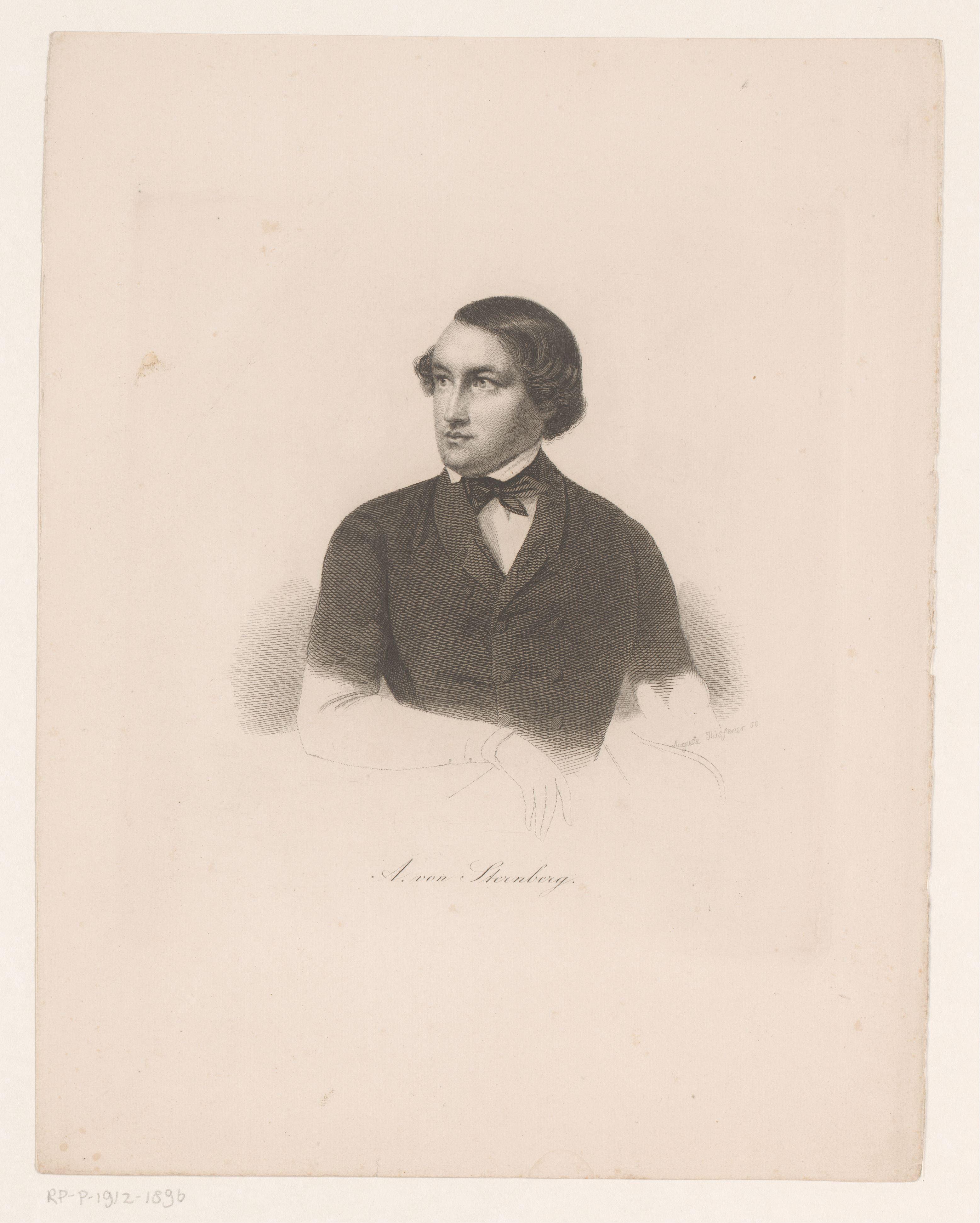 Portret van Alexander von Ungern-Sternberg
