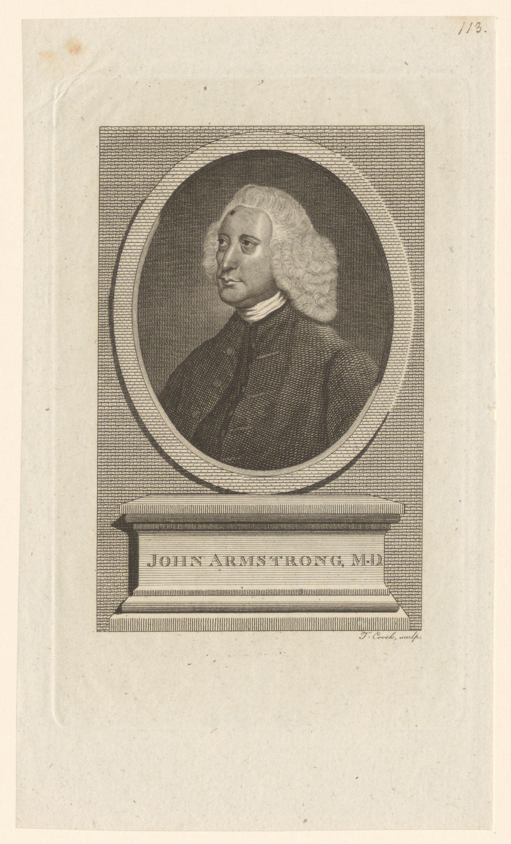 Portret van John Armstrong