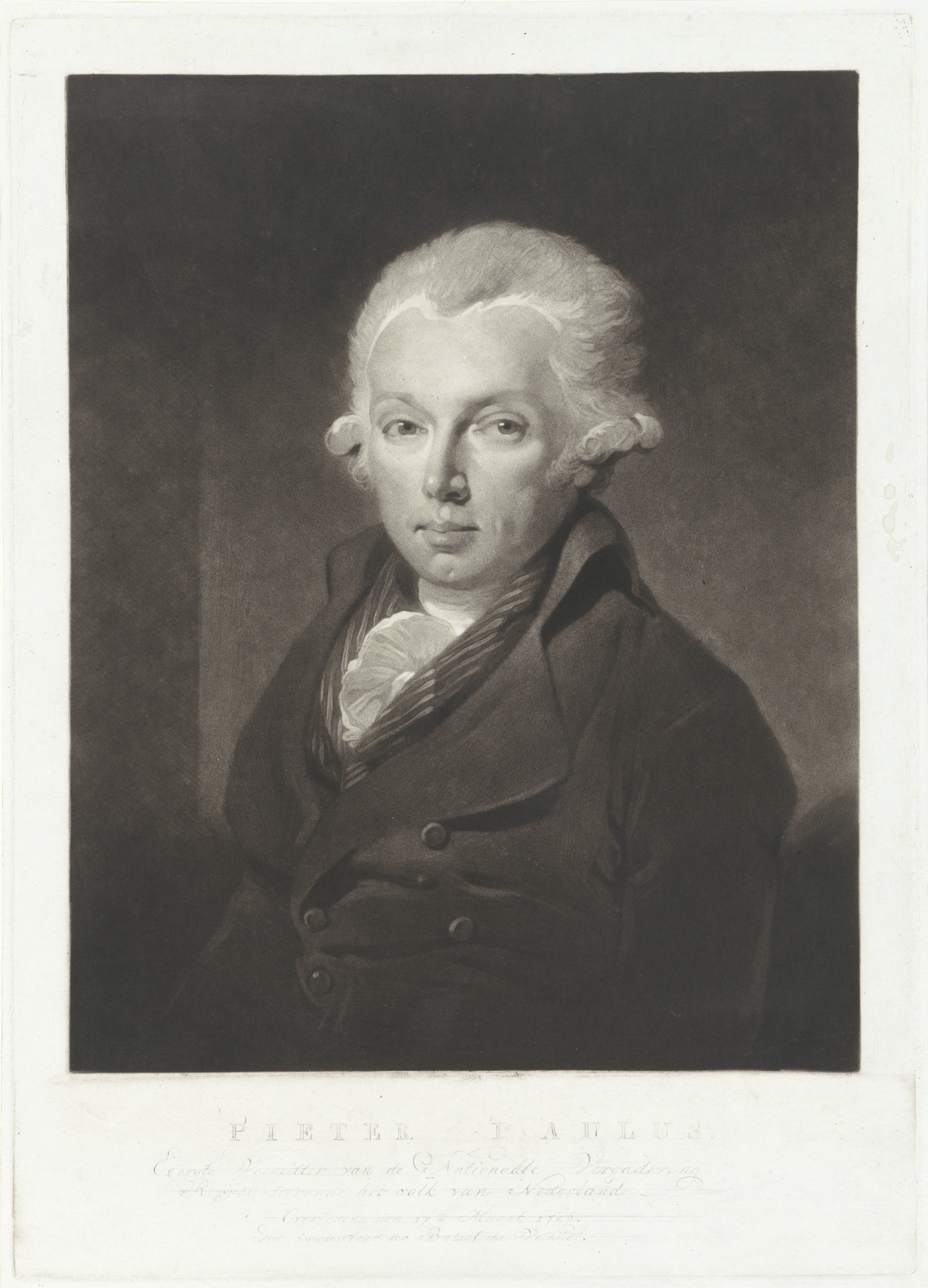 Portret van Pieter Paulus
