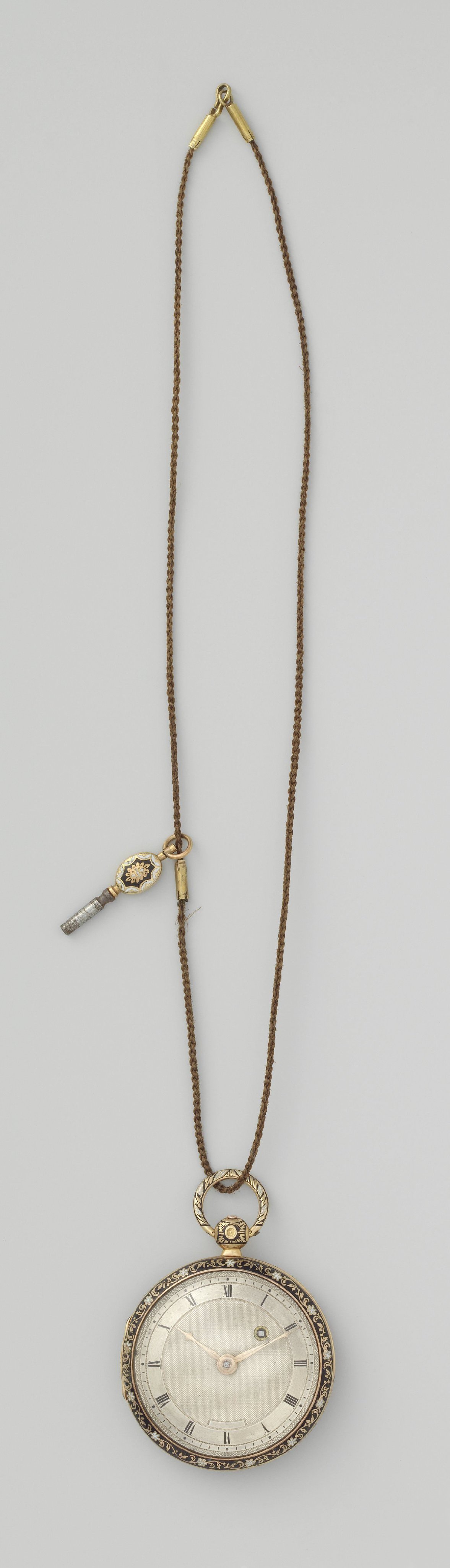 Dameshorloge met ketting en sleutel