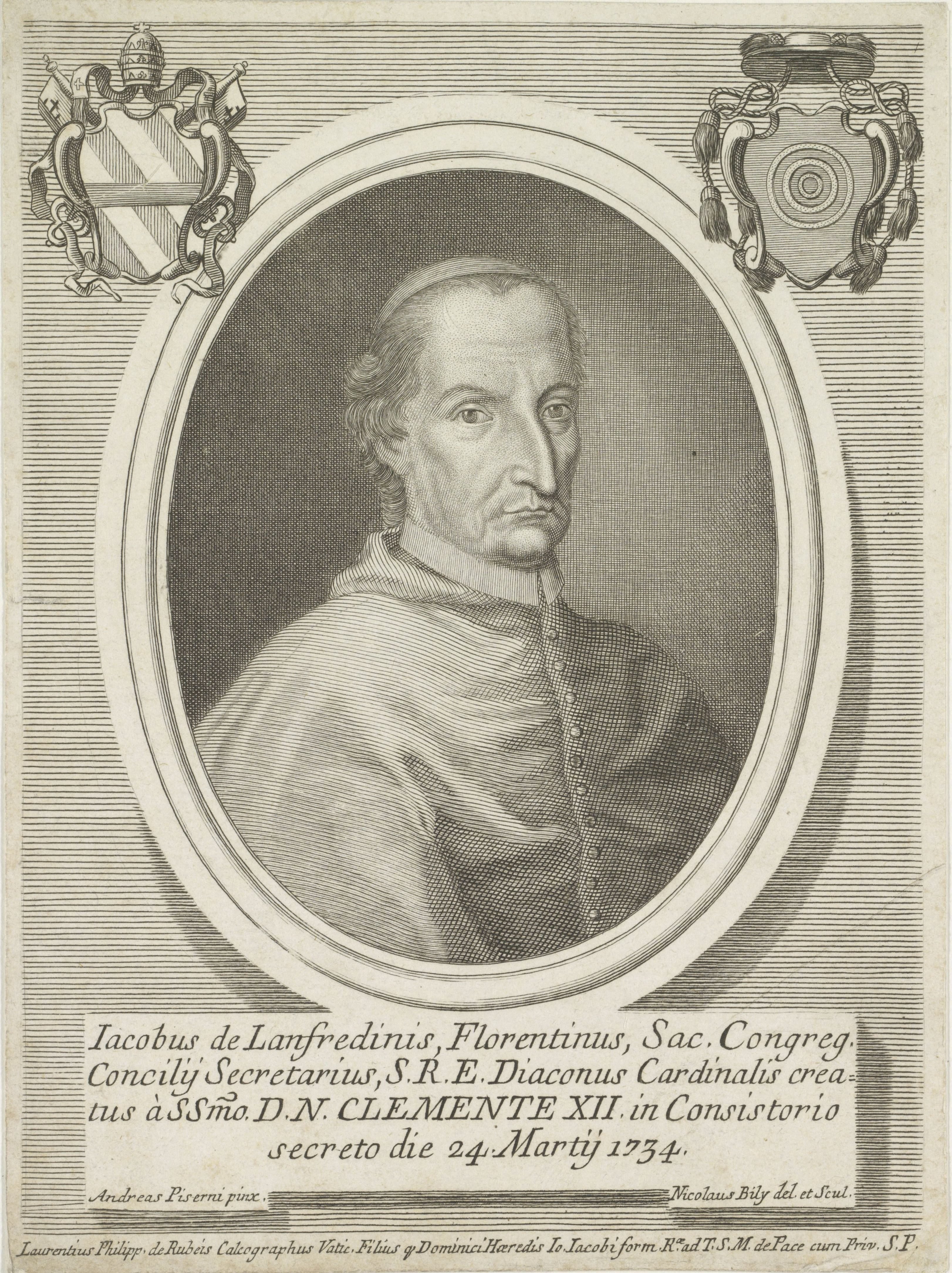 Portret van kardinaal Giacomo Lanfredini