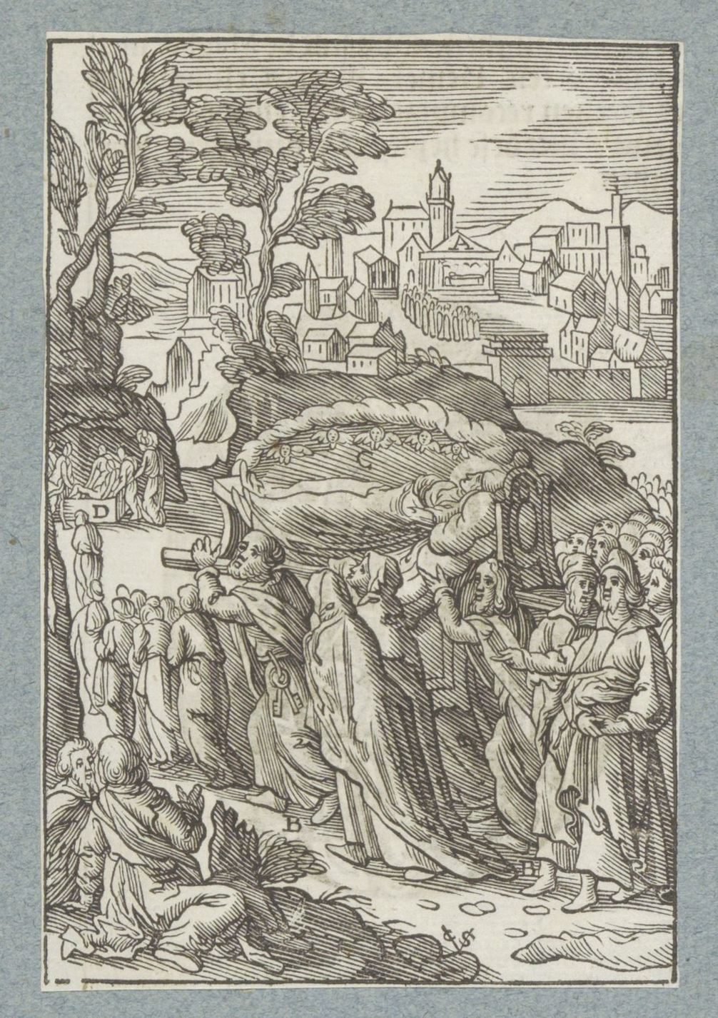 Begrafenis van Maria