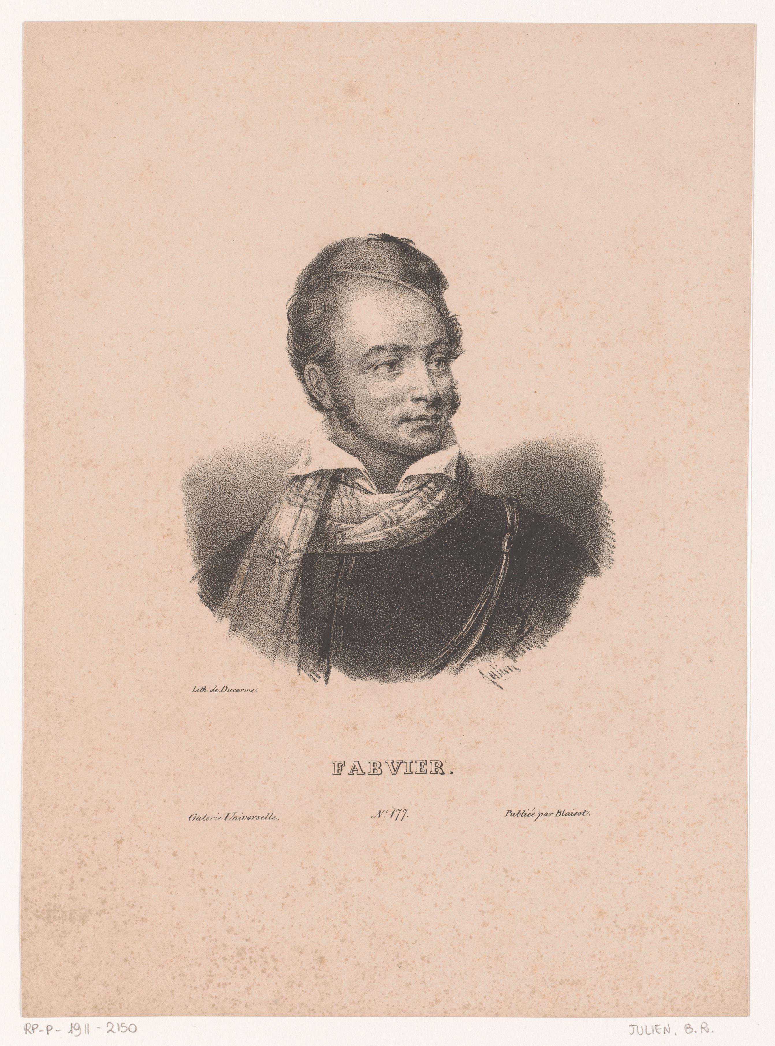 Portret van Charles Nicolas Fabvier