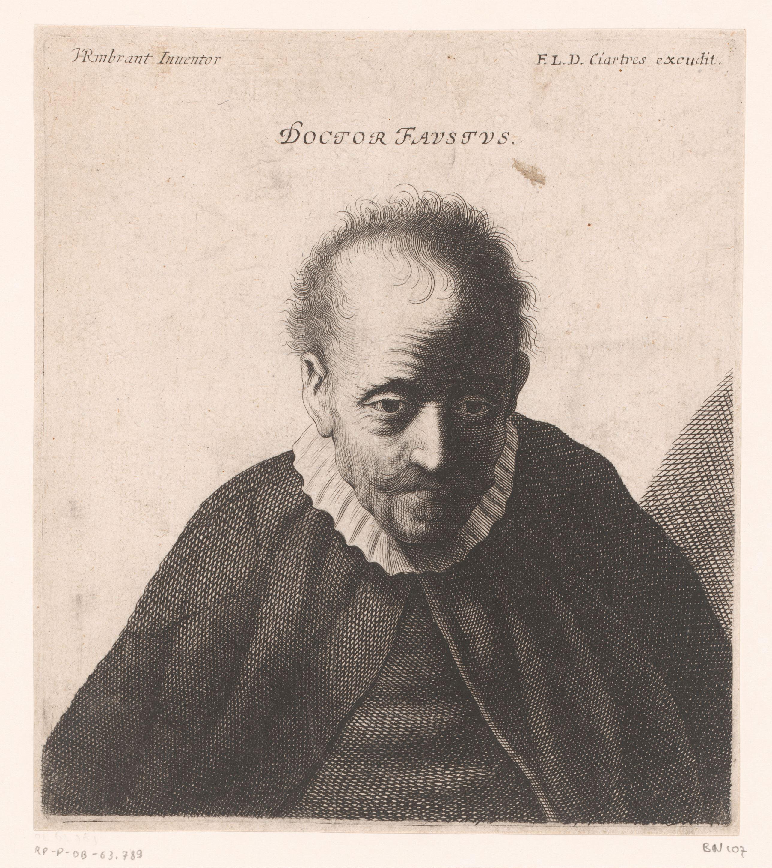 Portret van dokter Faustus