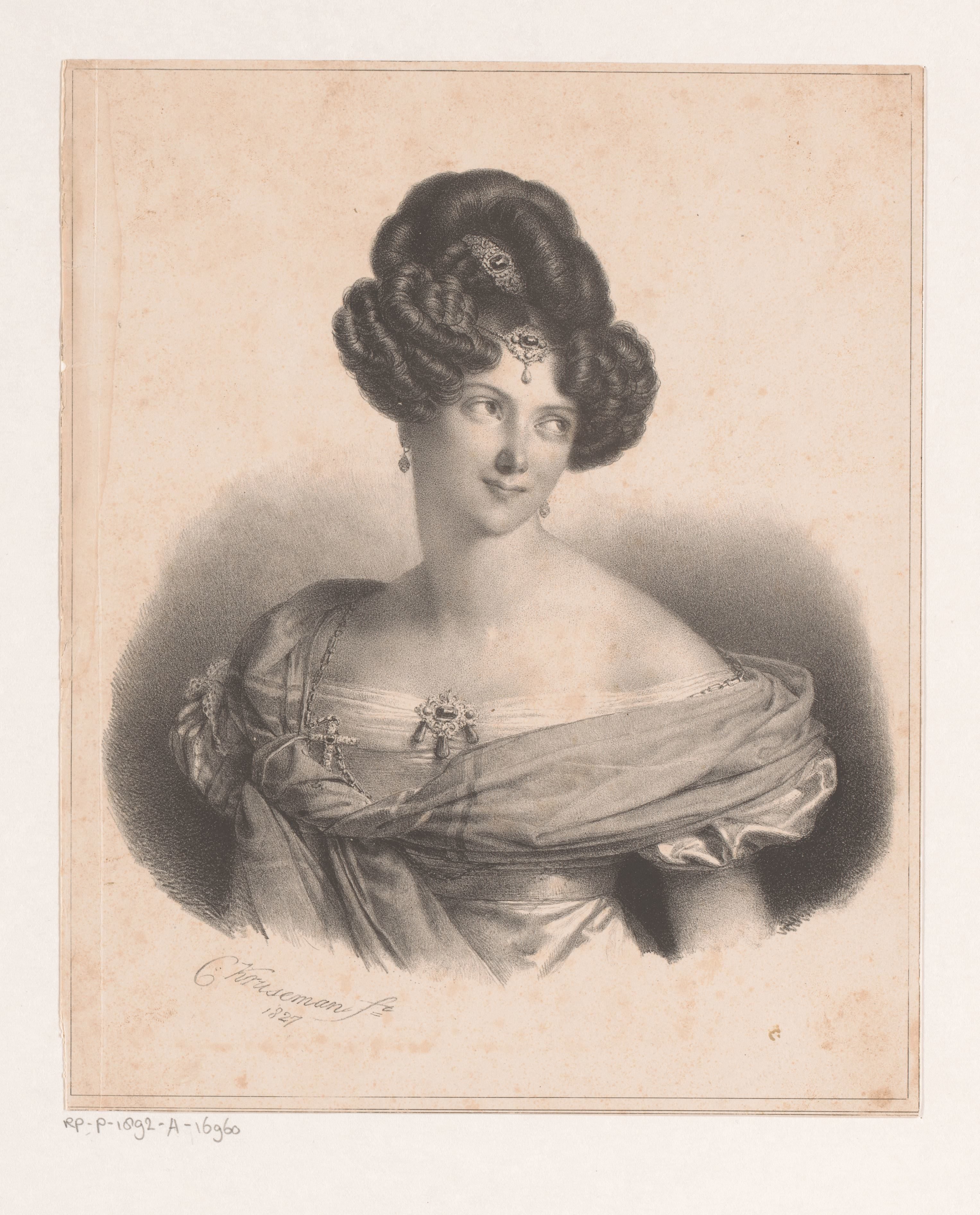Portret van Henriette Sontag