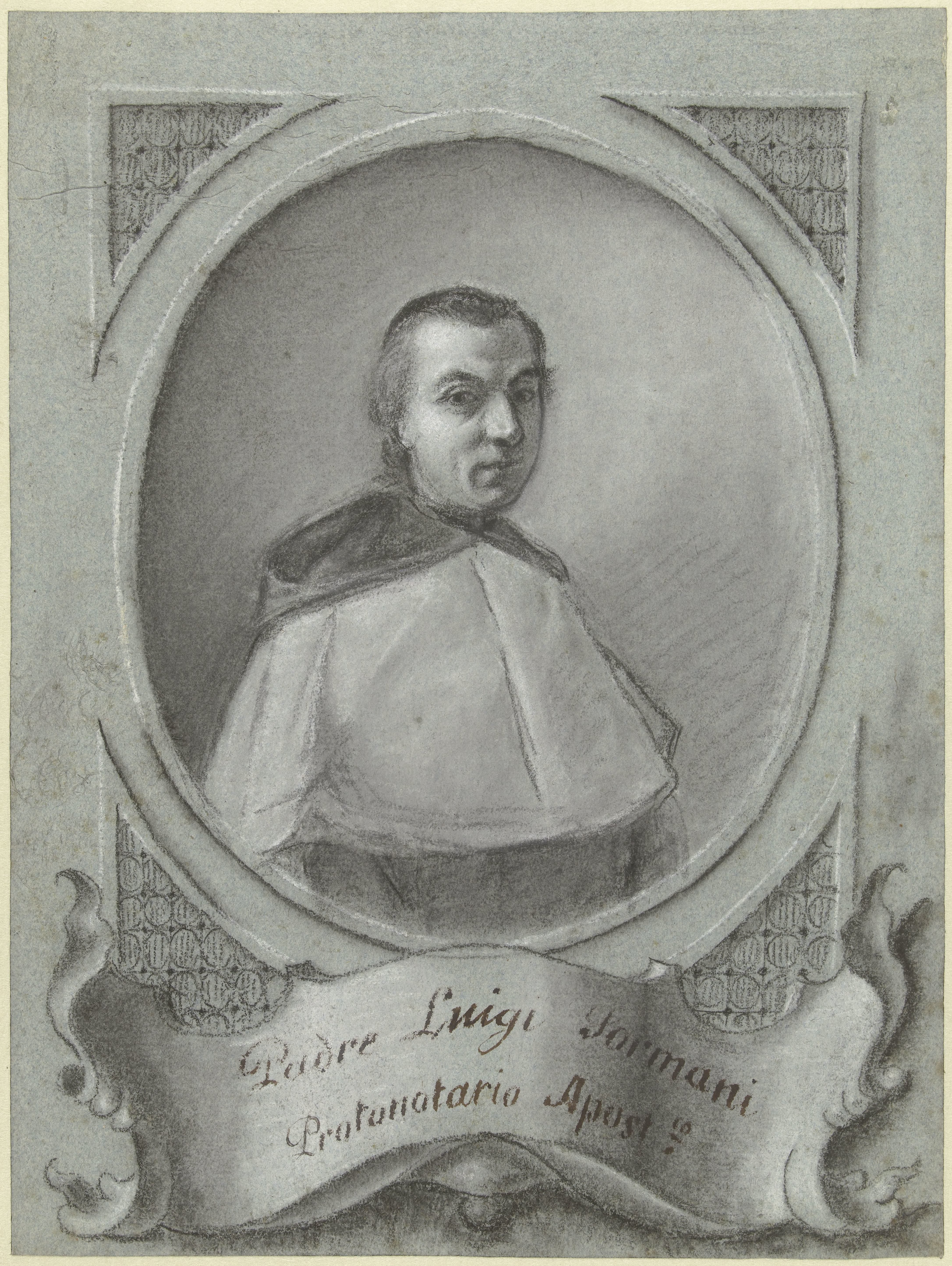 Portret van Padre Luigi Sormani