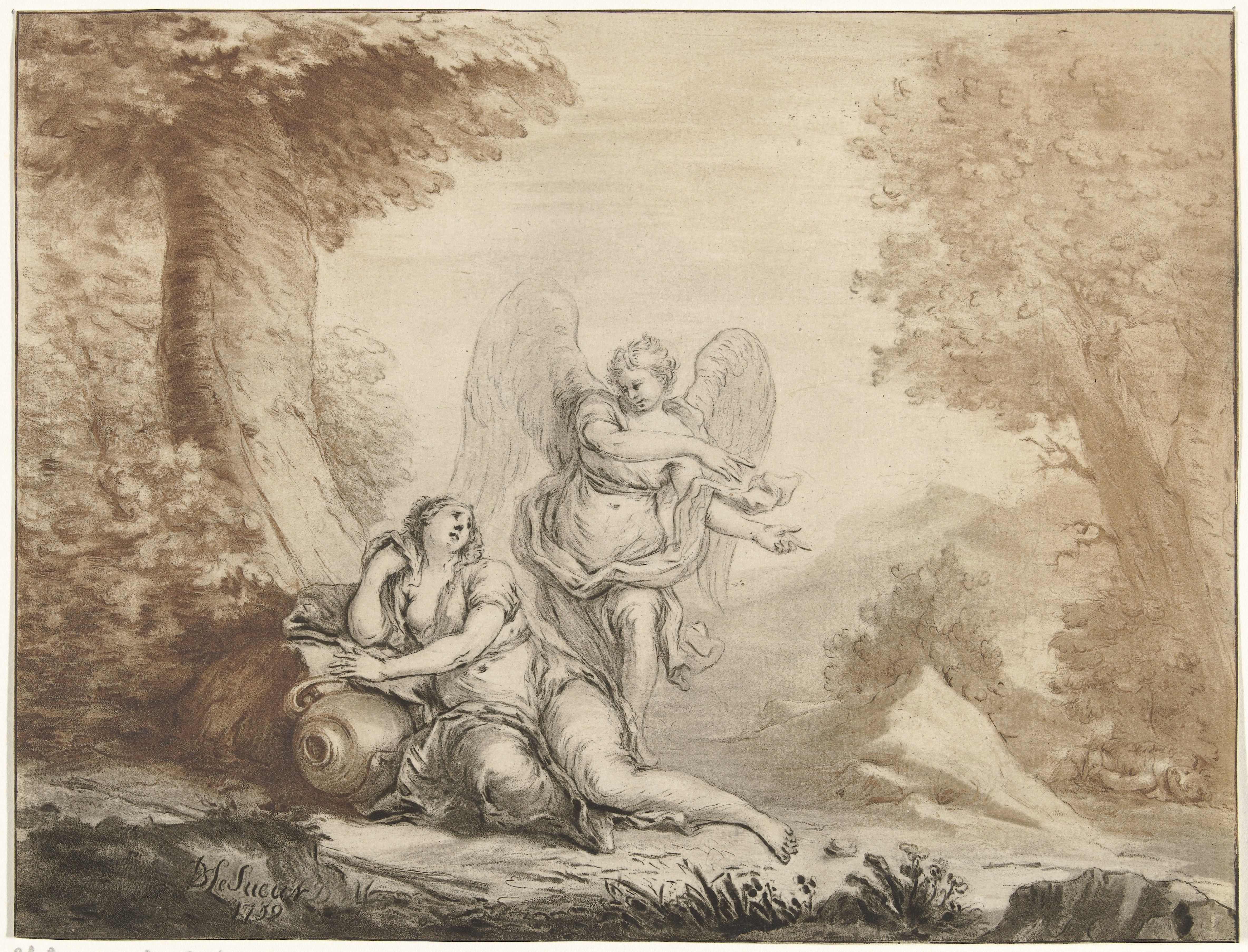 Hagar in de woestijn