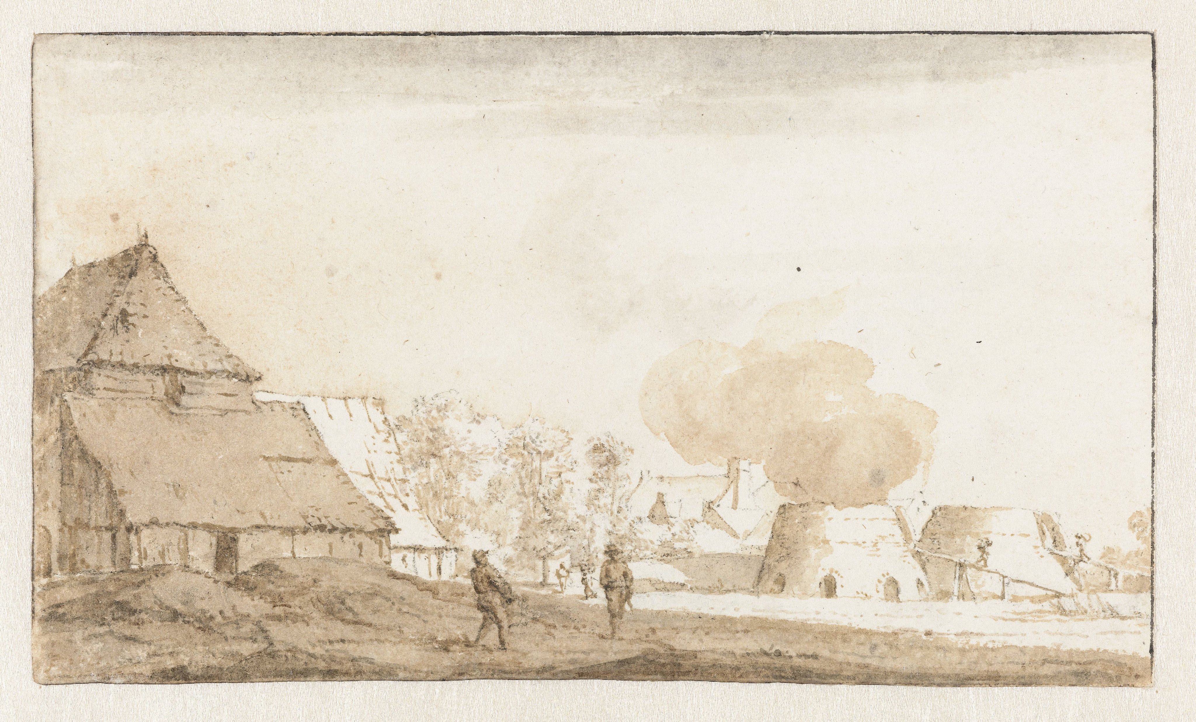 Kalkovens bij Leiderdorp