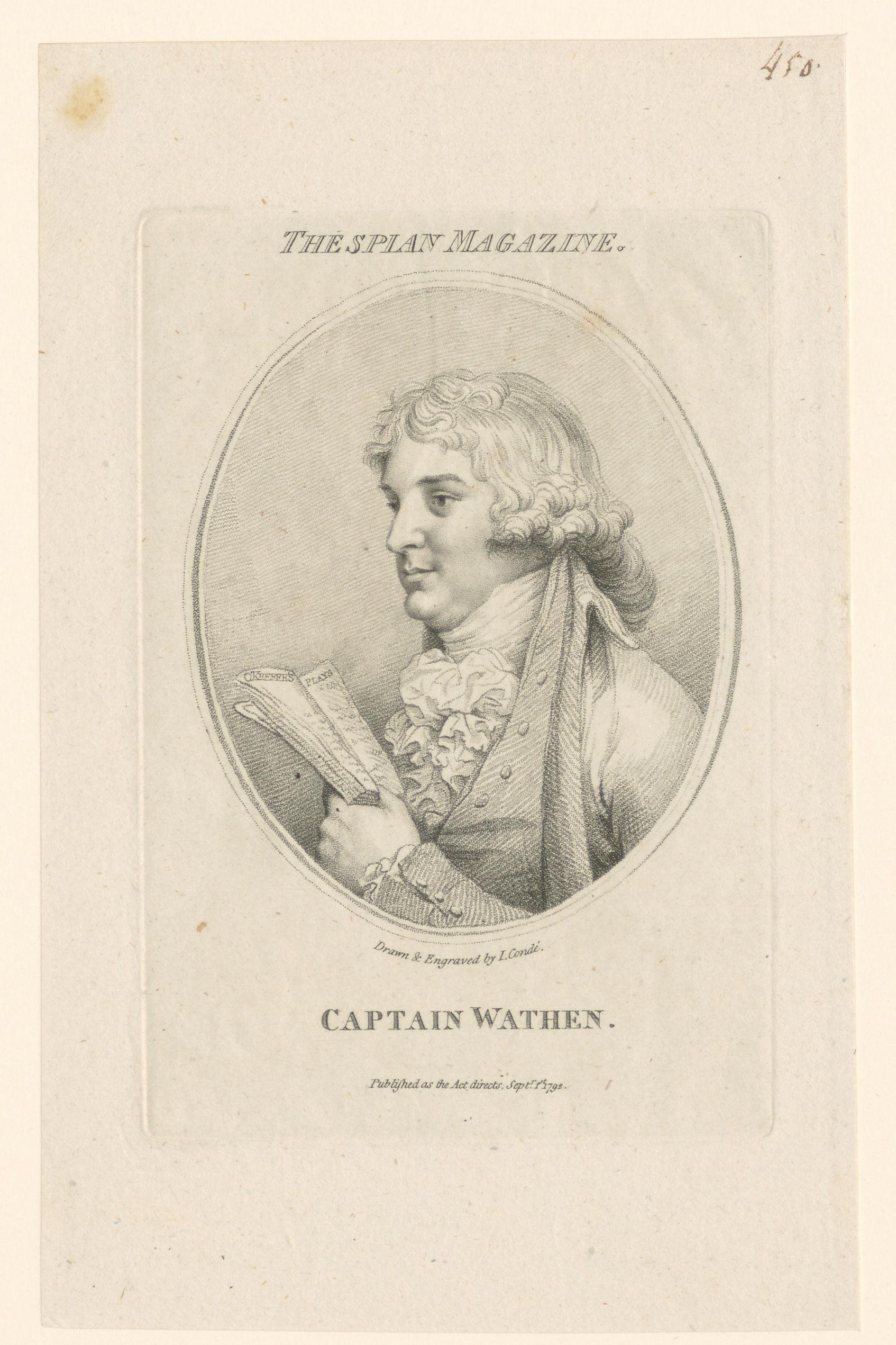 Portret van George Wathen