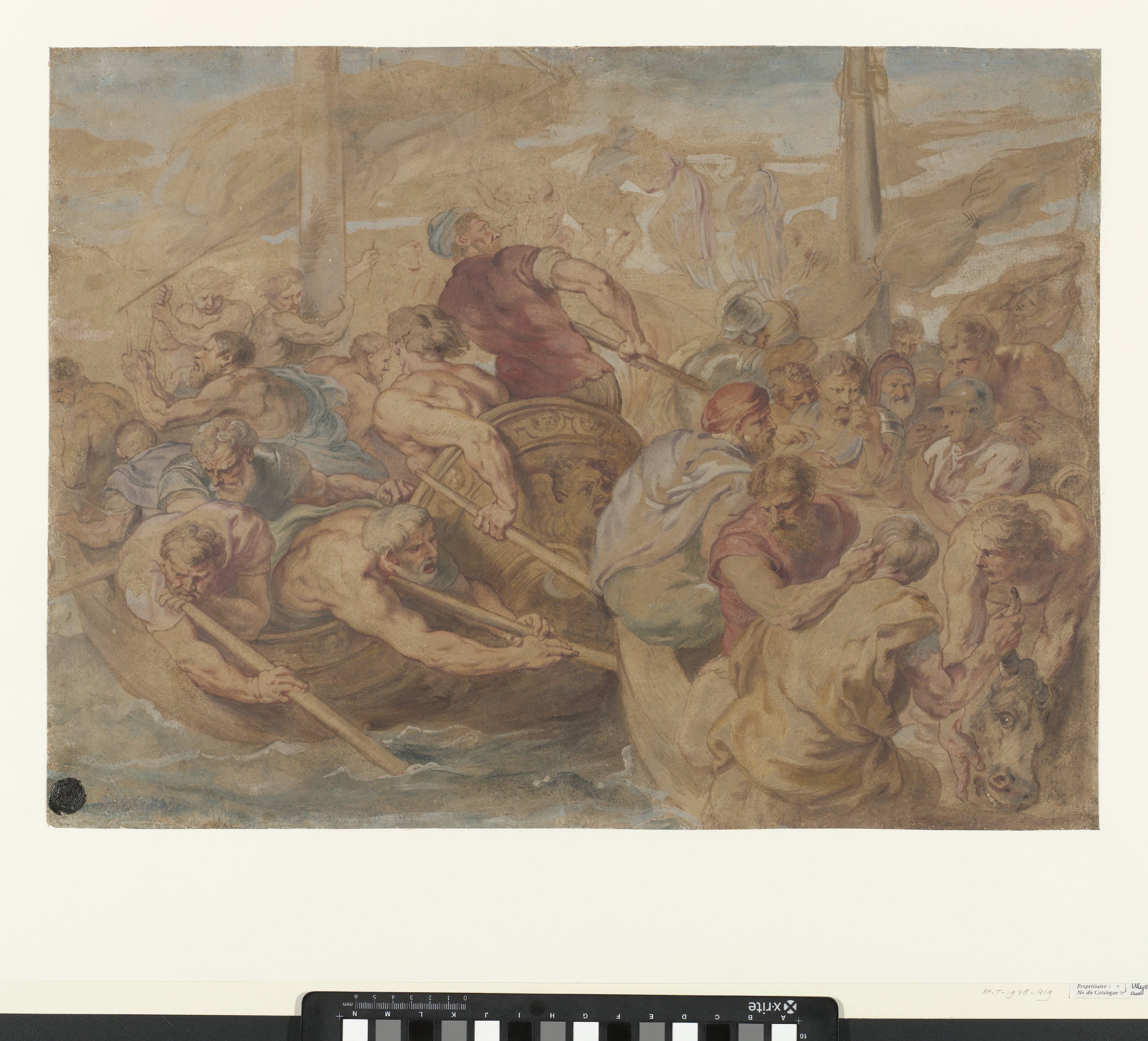 Drie gecombineerde episoden uit de geschiedenis van Odysseus