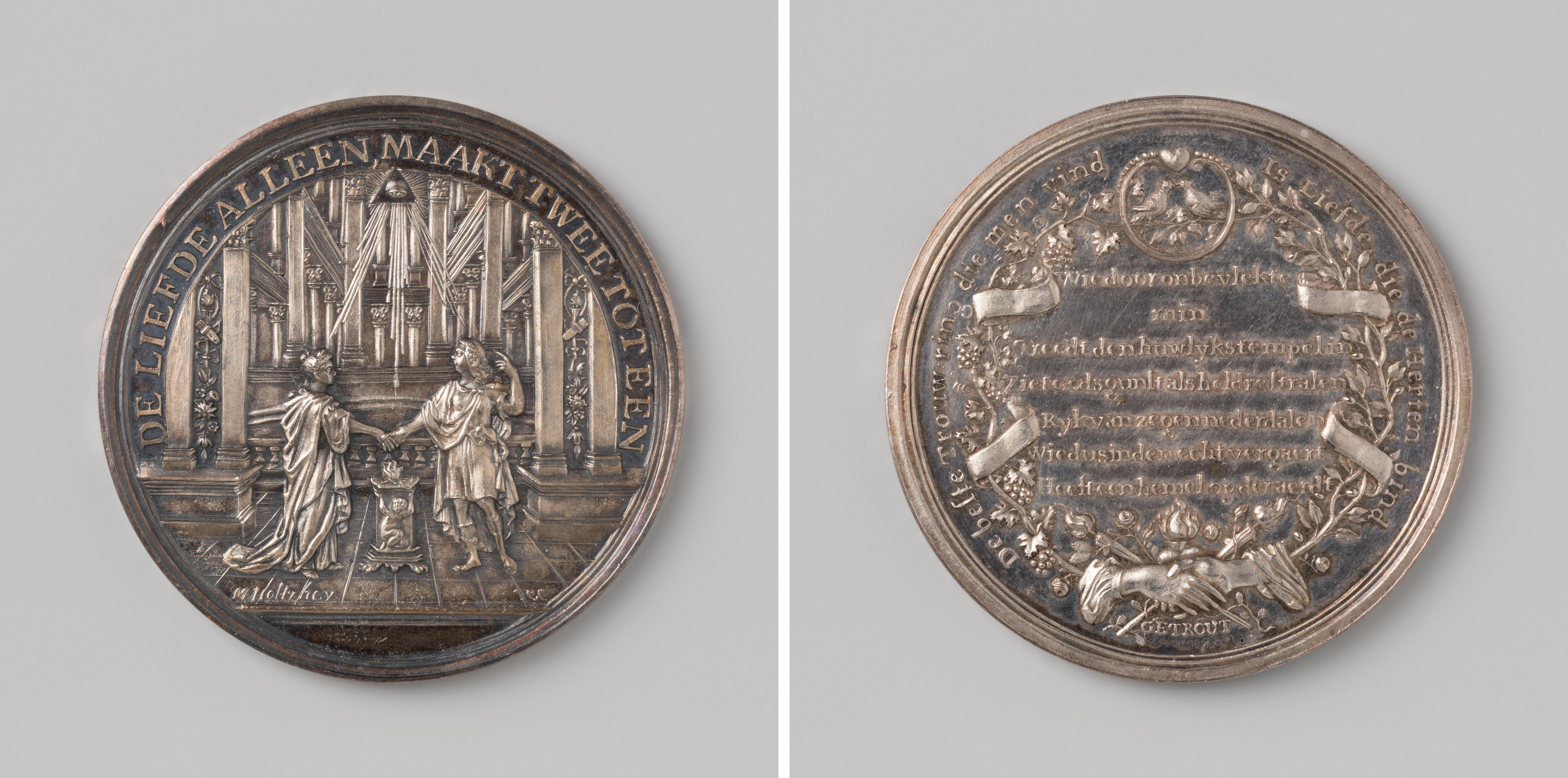 Huwelijk van Hendrik Tigges en Magdalena Anna Poursoy