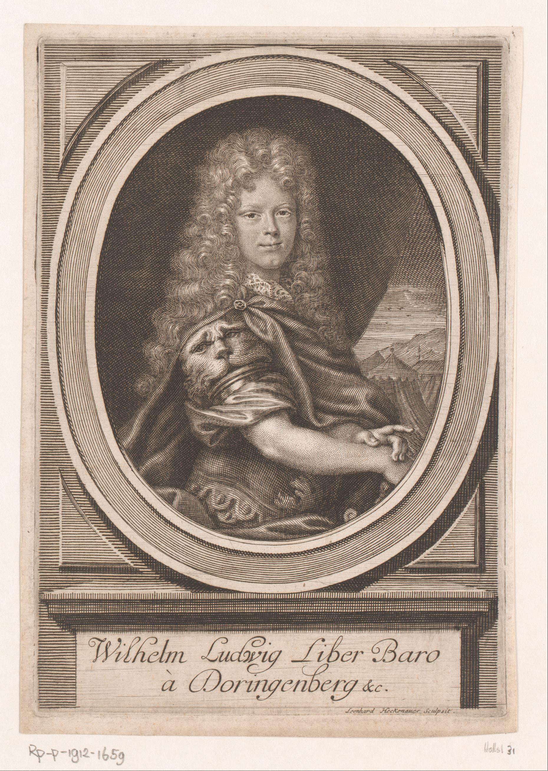 Portret van Wilhelm-Ludwig von Döringenberg