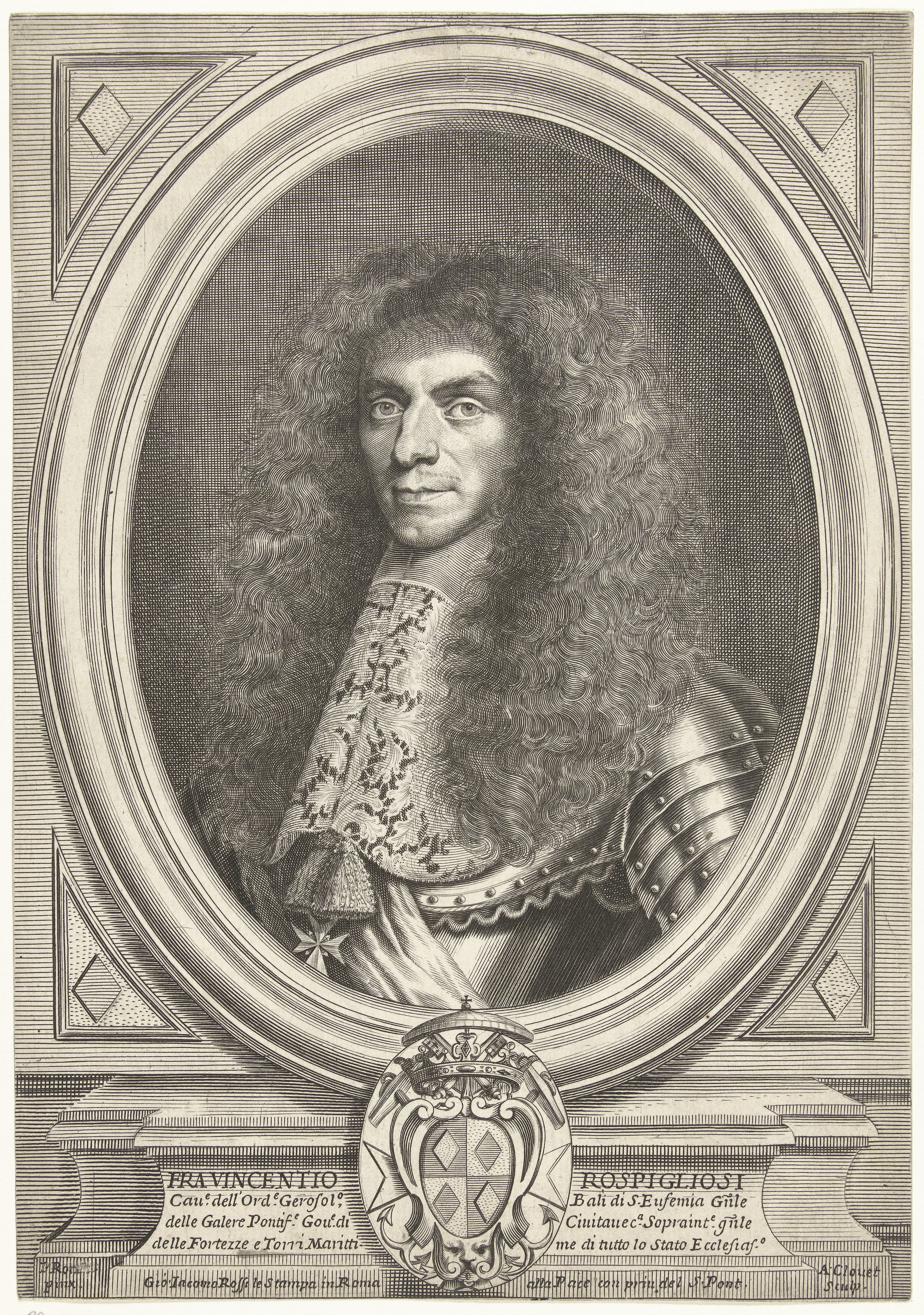 Portret van Vincentio Rospigliosi