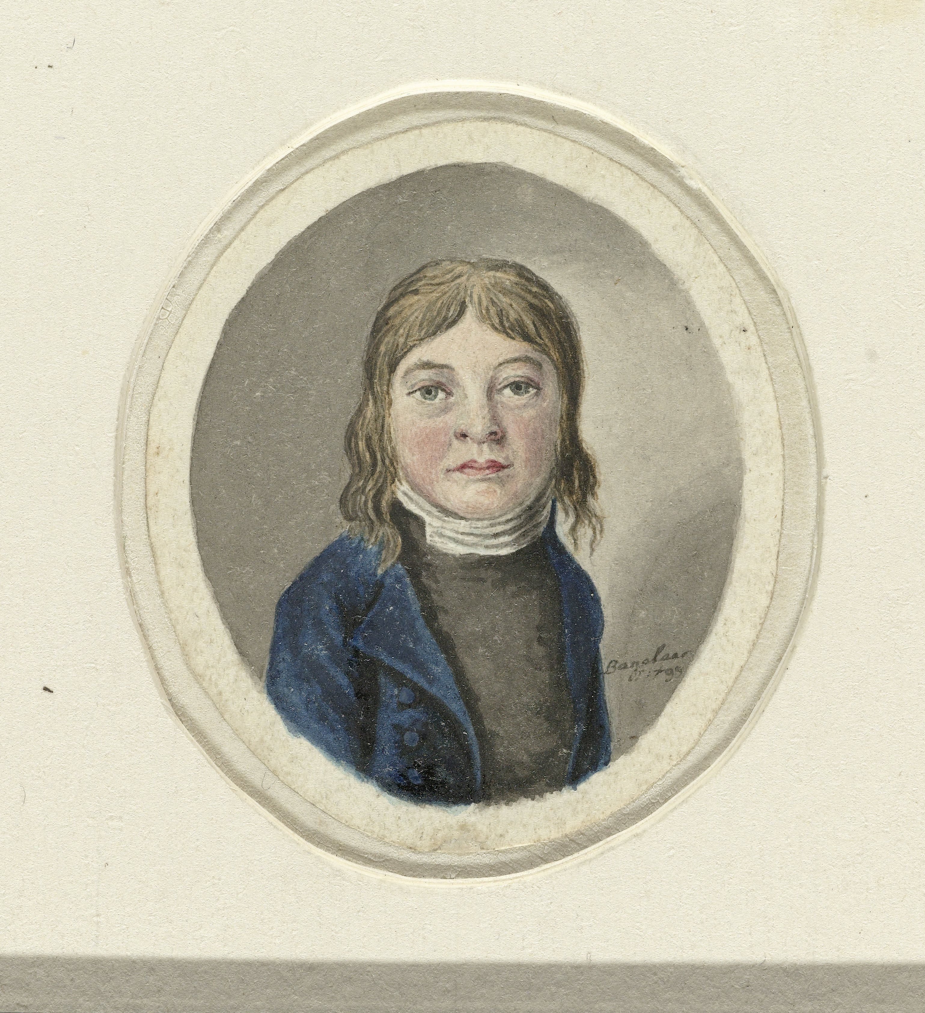Zelfportret van Ernst Willem Jan Bagelaar