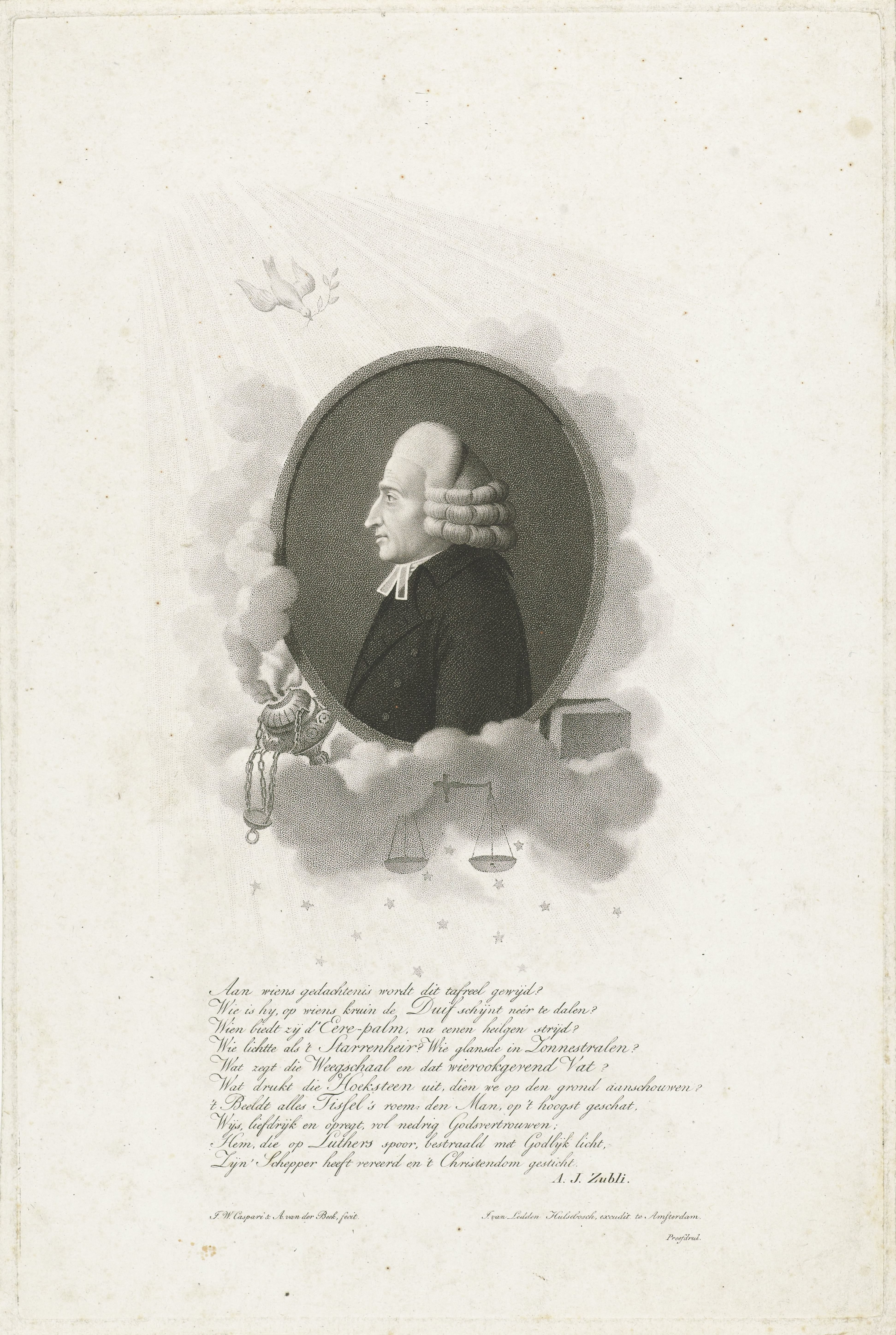 Portret van Johannes Tissel