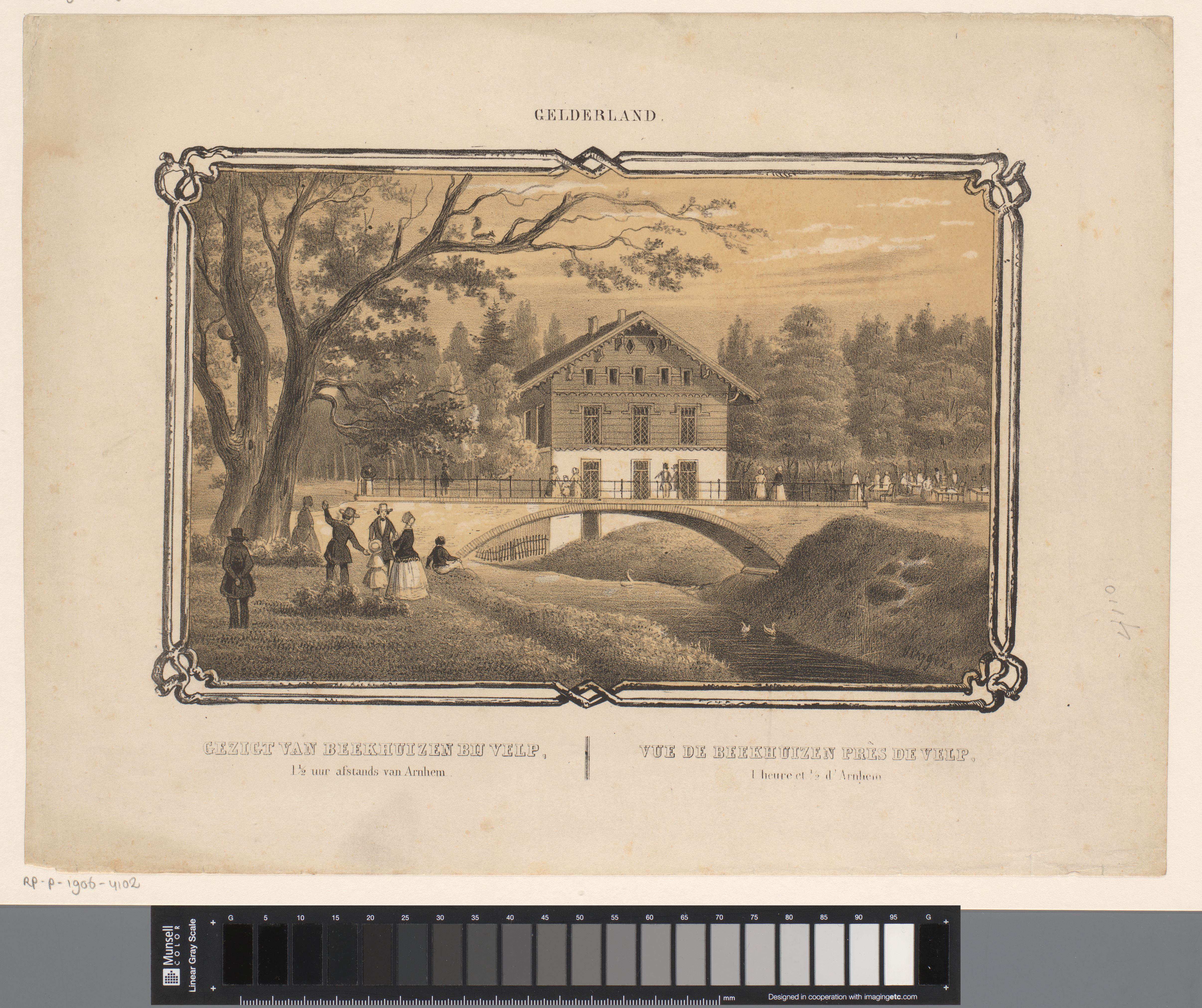 Gezicht op hotel Beekhuizen