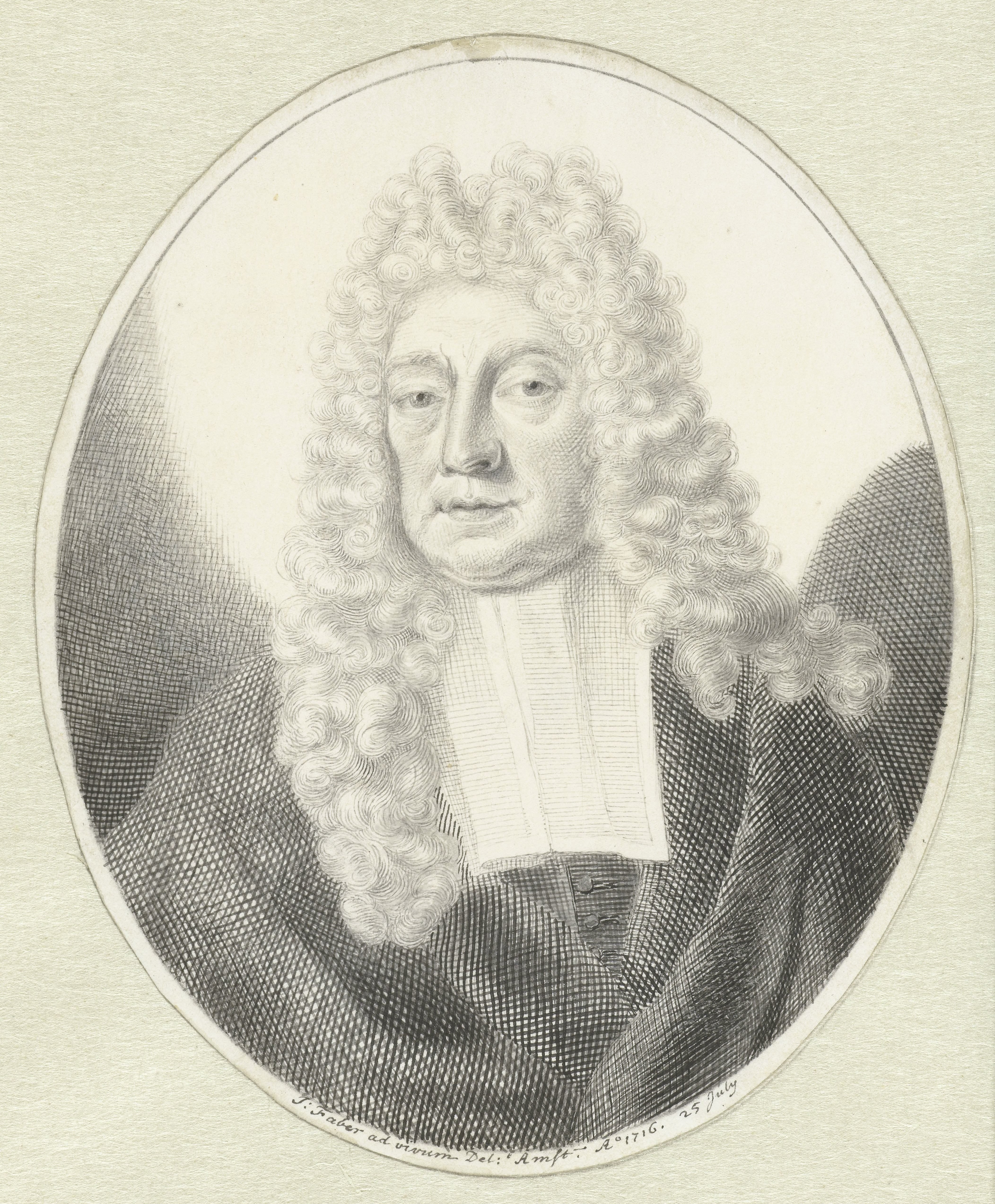 Portret van een magistraatspersoon