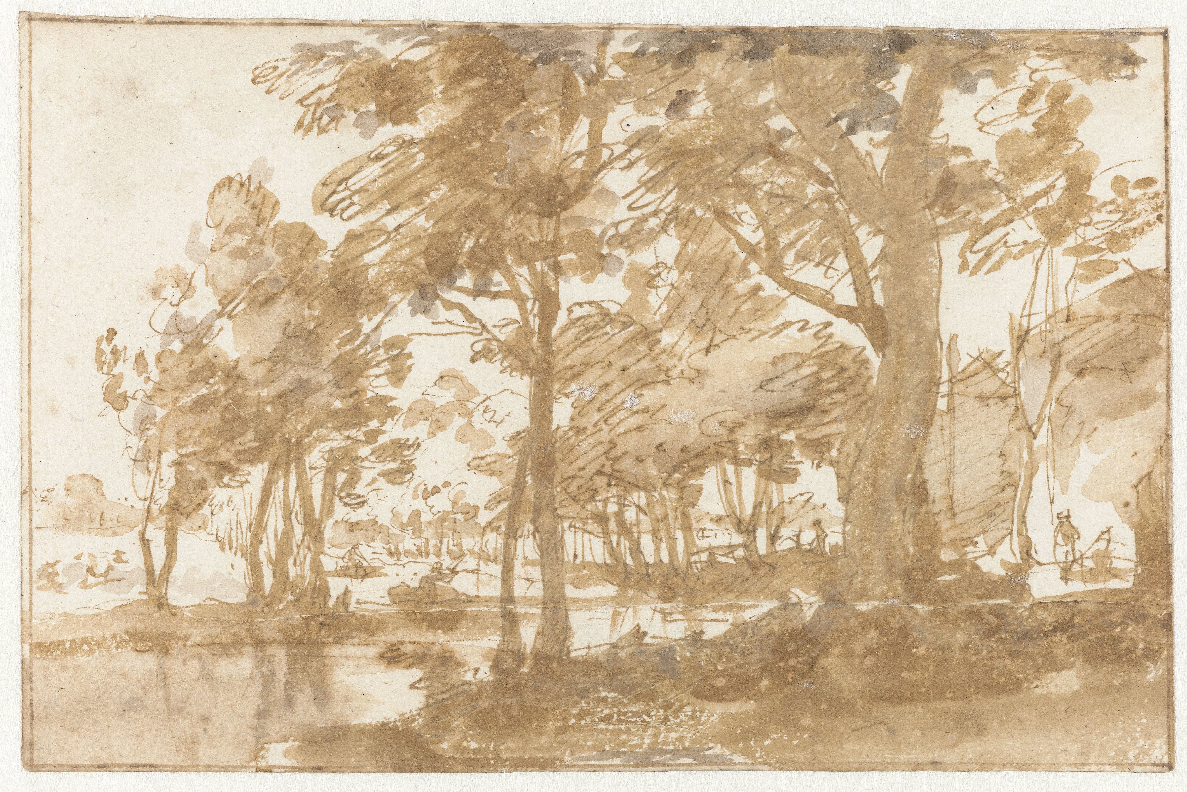 Buiten het Westeinde van Den Haag