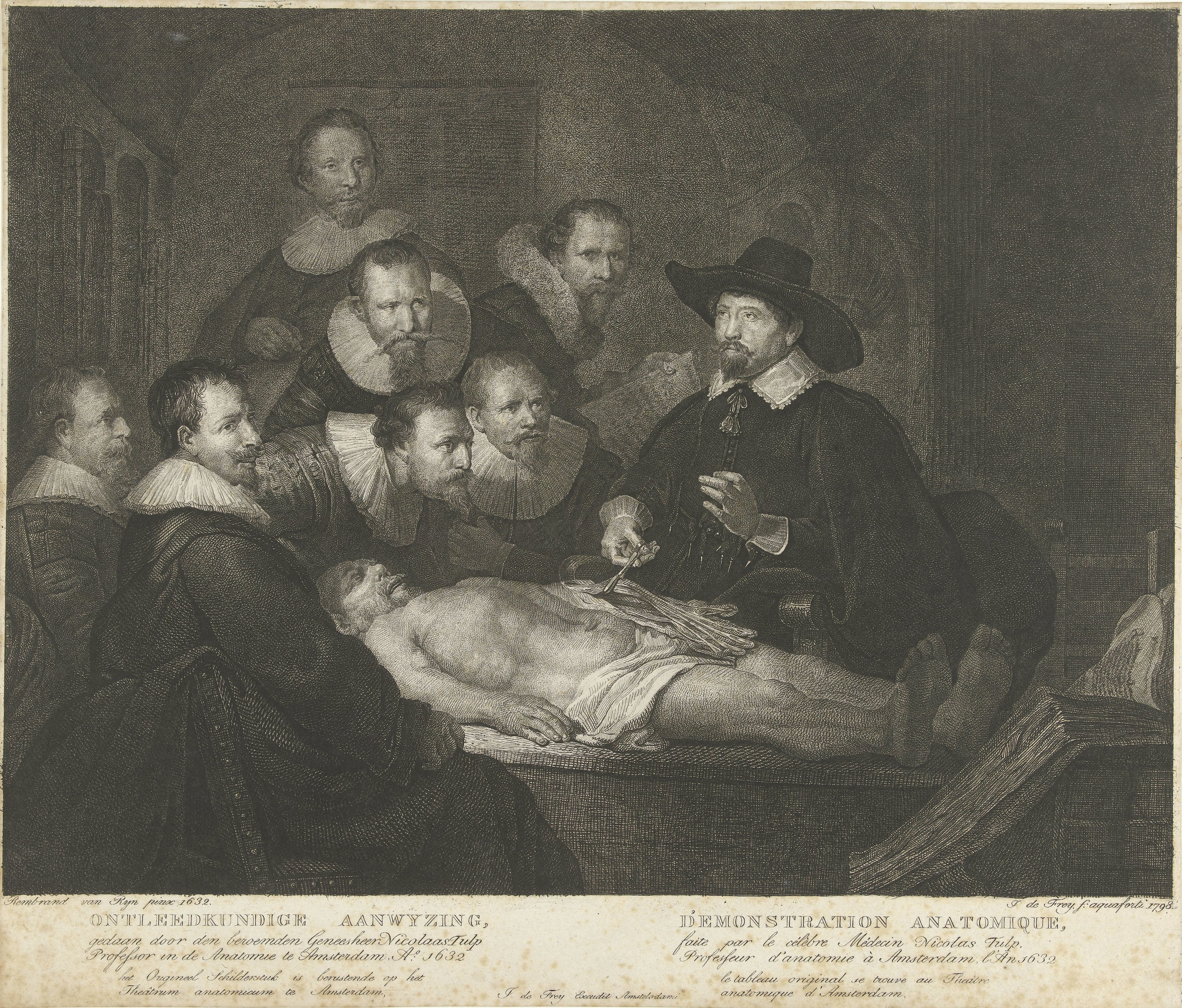 Anatomische les van Dr. Nicolaes Tulp