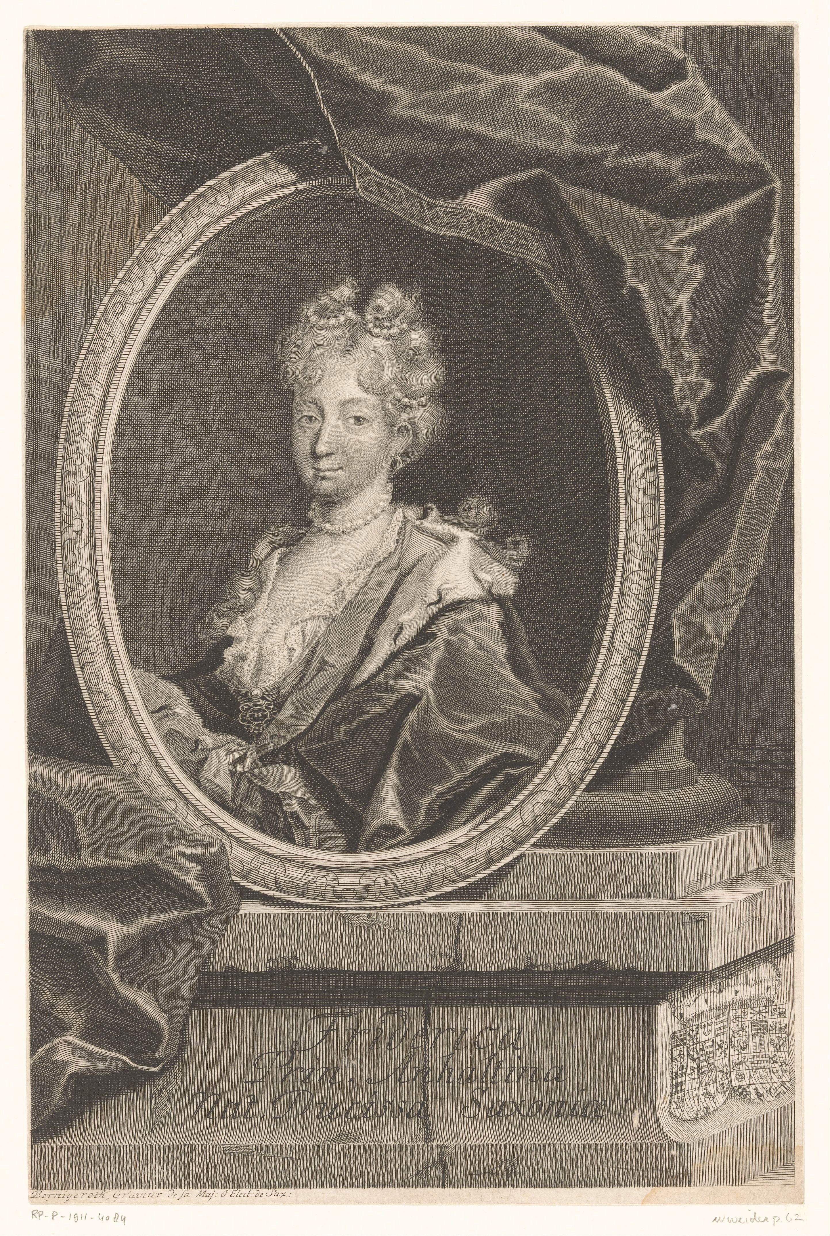 Friederike von Sachsen-Gotha-Altenburg, vorstin van Anhalt-Zerbst