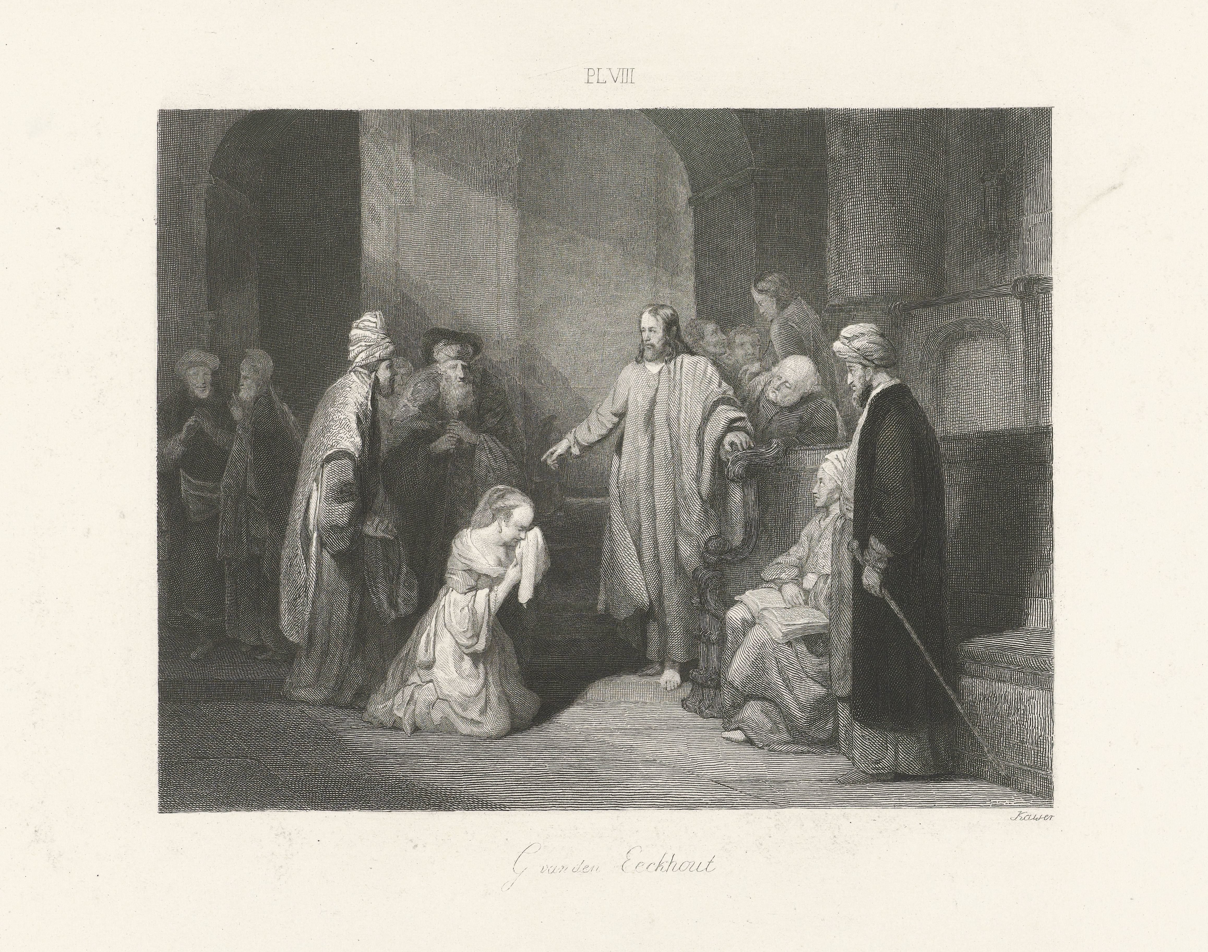 Christus en de overspelige vrouw