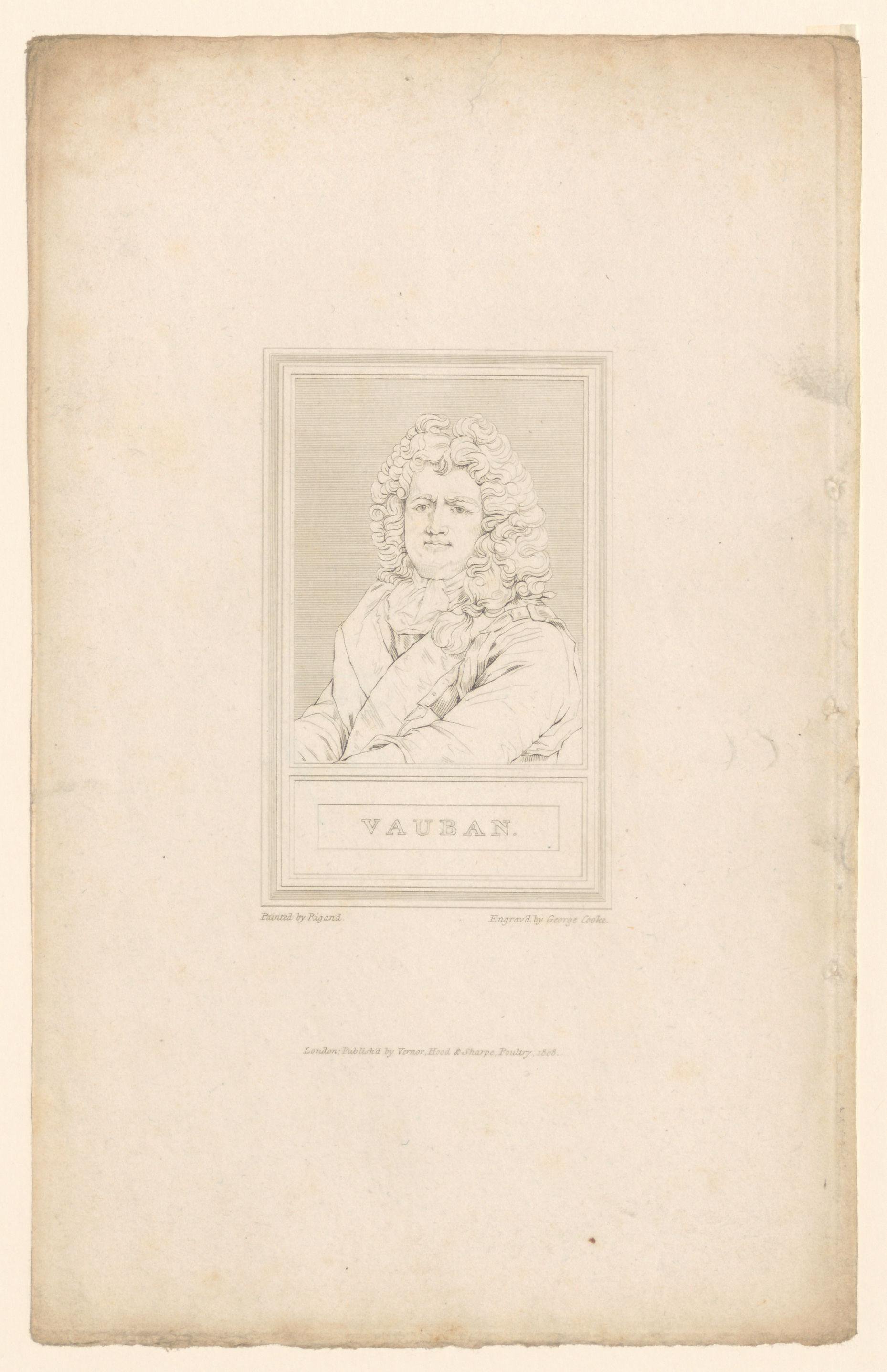 Portret van Sébastien le Prestre de Vauban