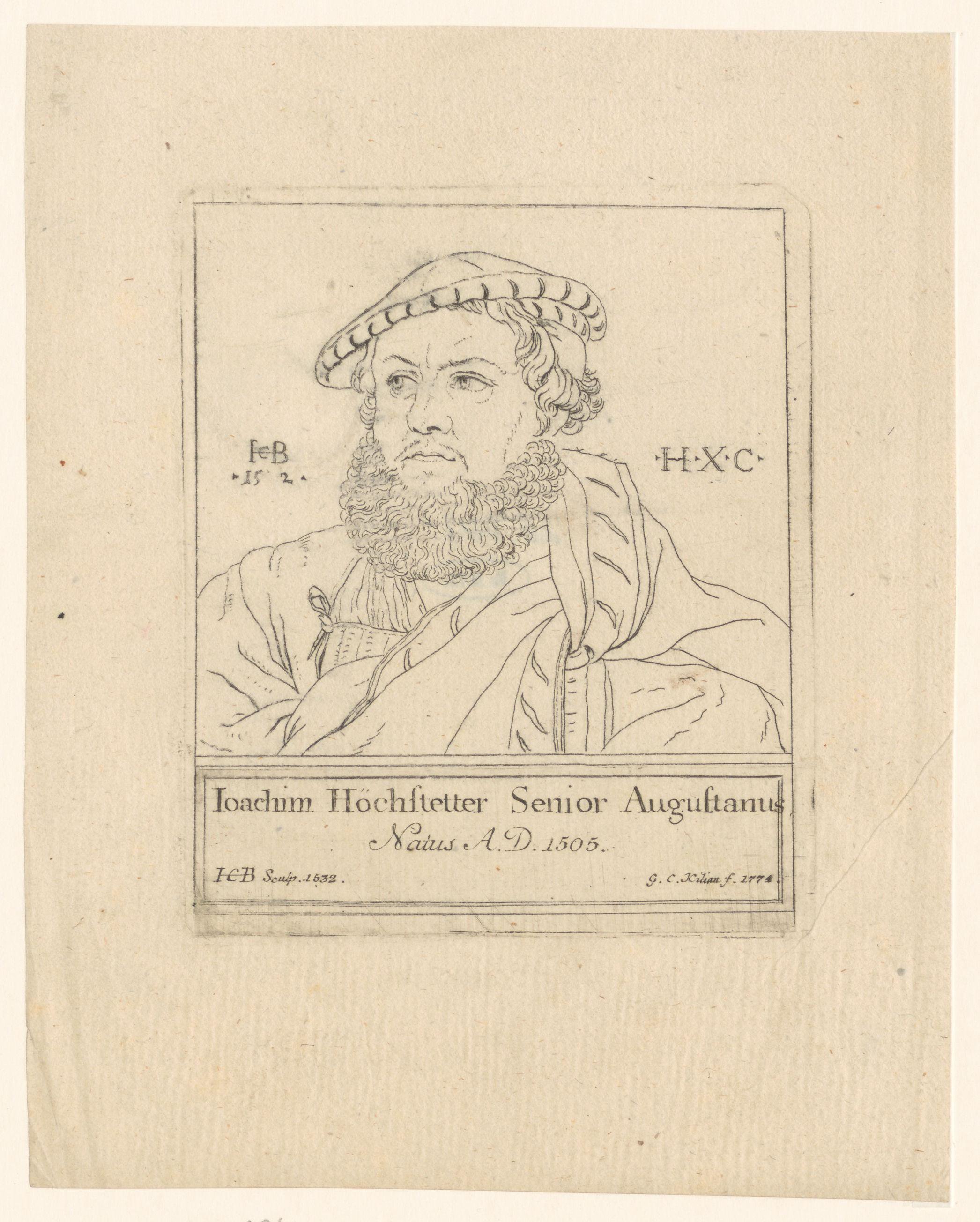 Portret van Joachim Höchstetter