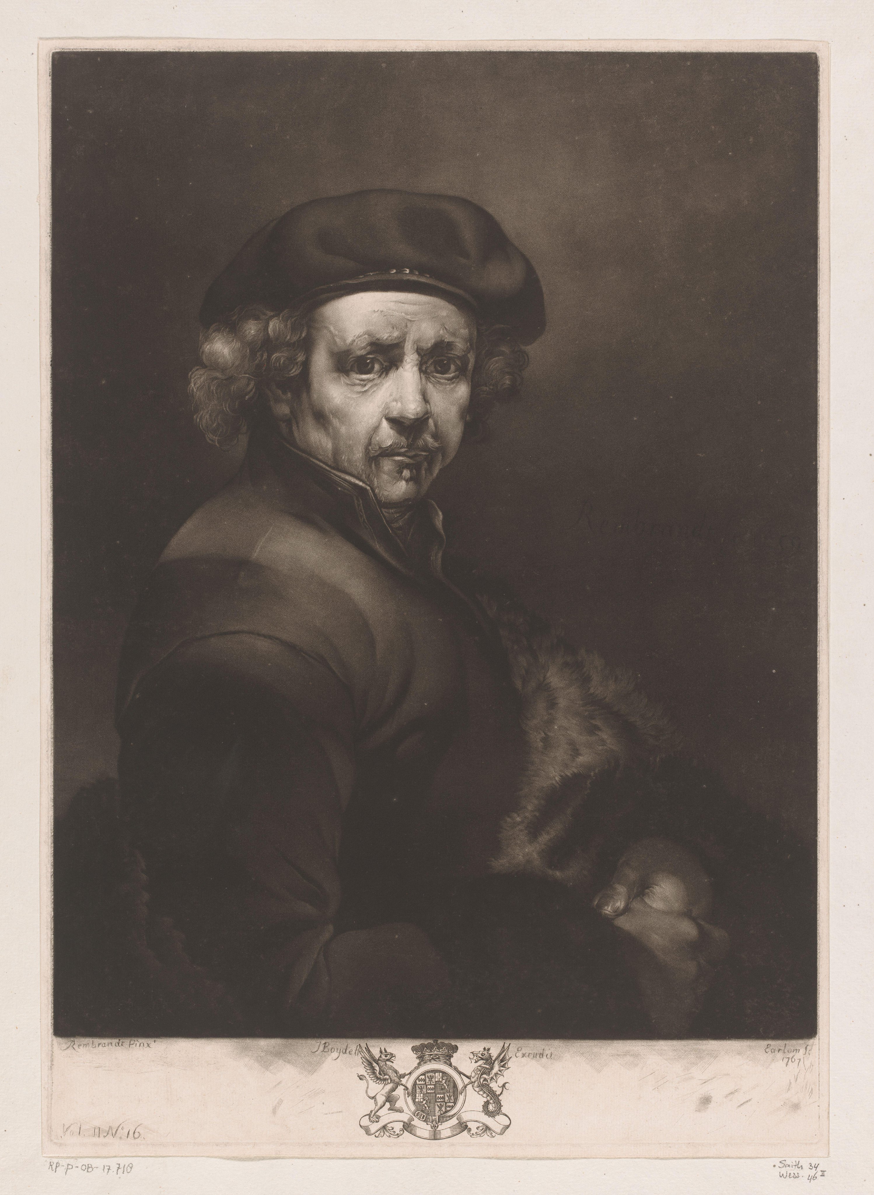Portret van Rembrandt van Rijn