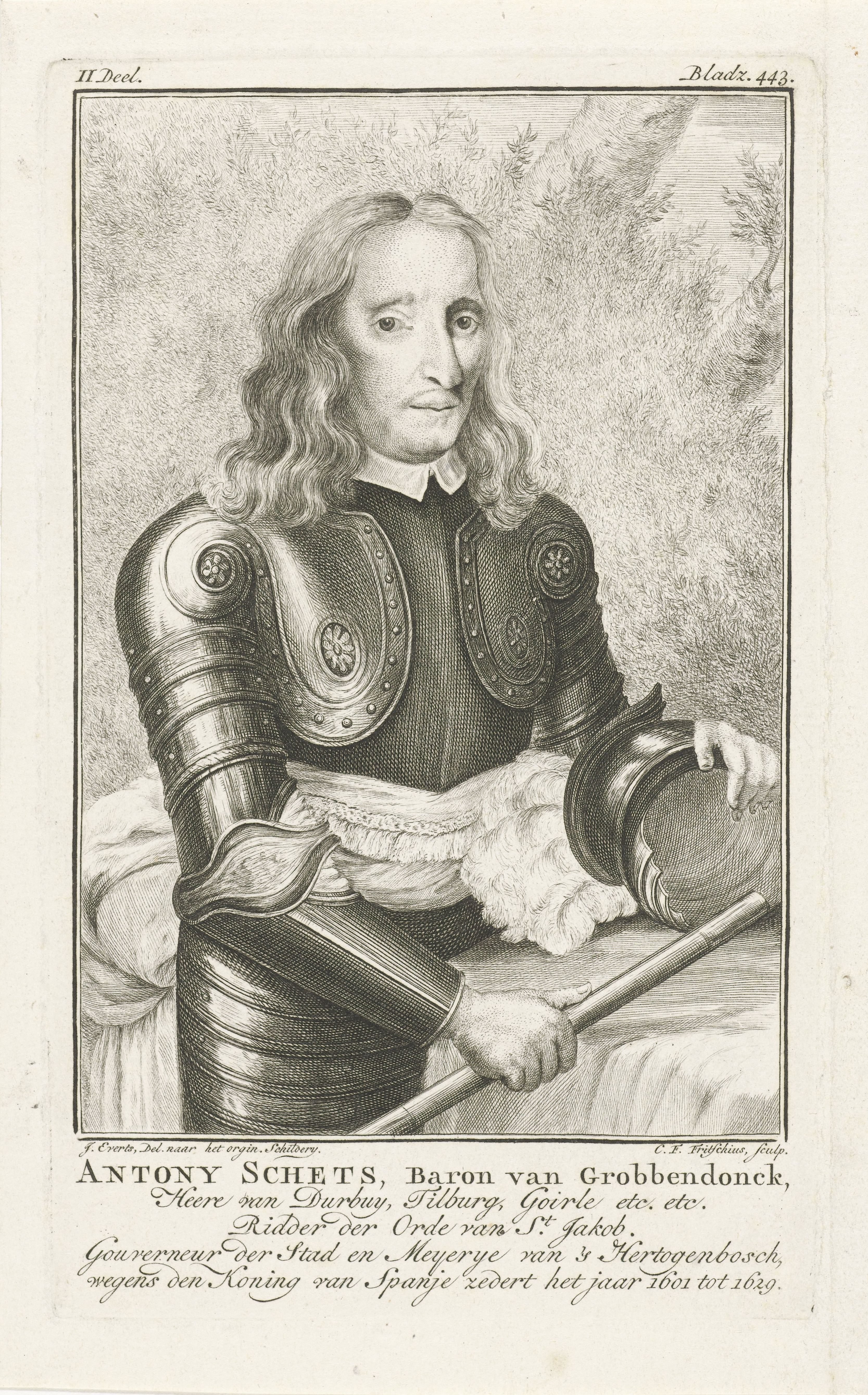 Portret van Anthonie Schets, baron van Grobbendonck