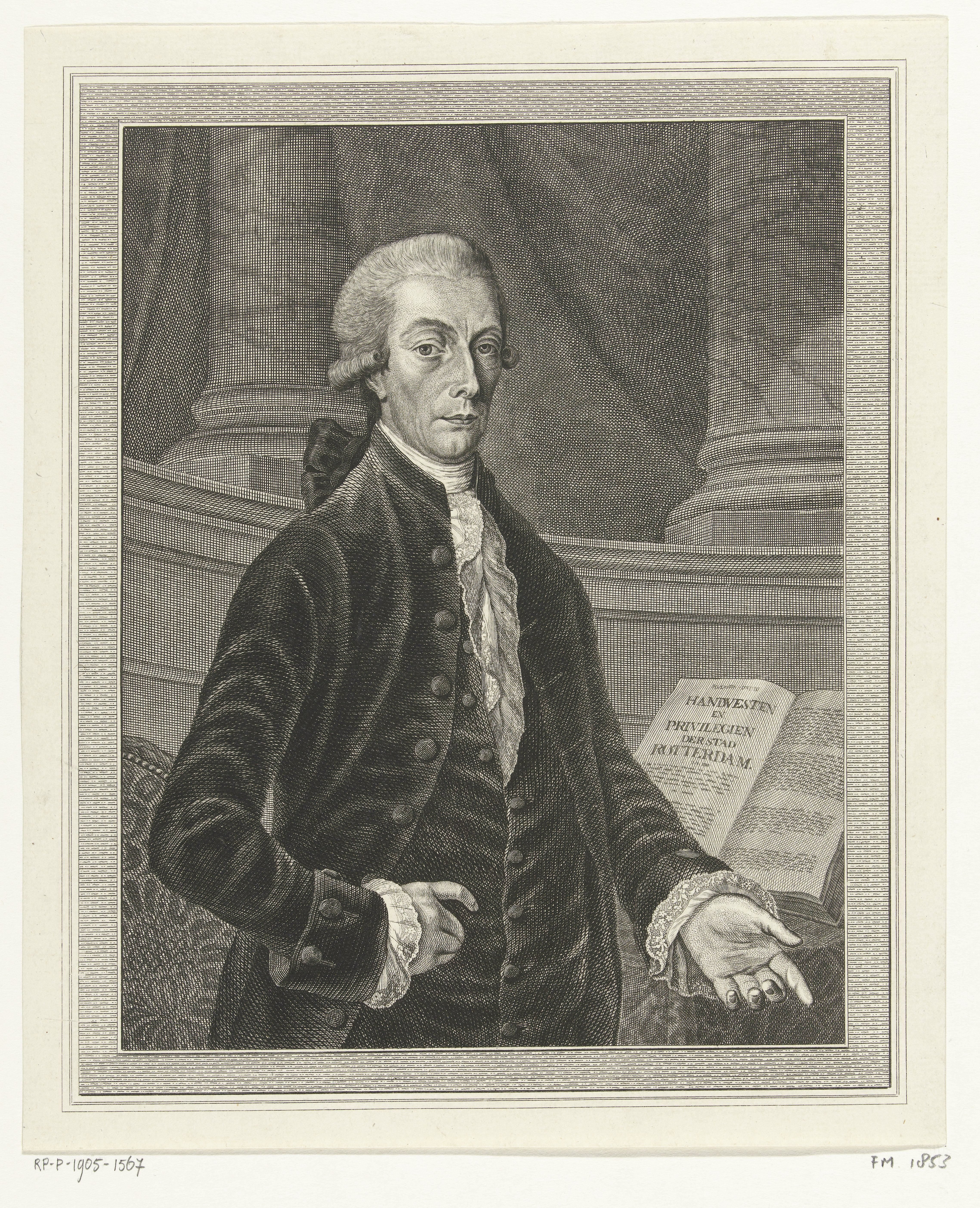 Portret van Paulus Gevers